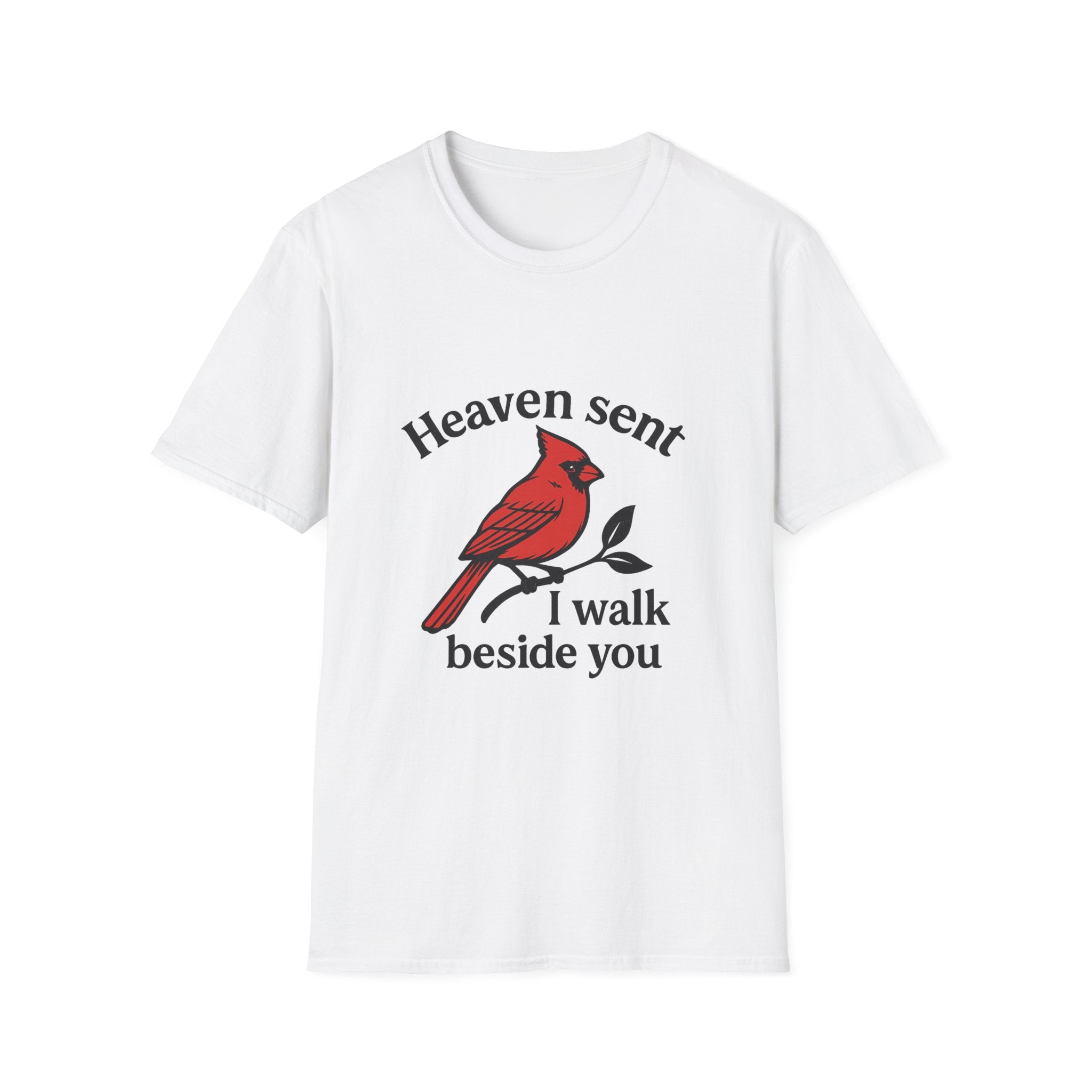 Cardinal Memorial Shirt Heaven Sent Grief Gift Loss of Loved One Remembrance Tee Sympathy Gift Bereavement Comfort Shirt