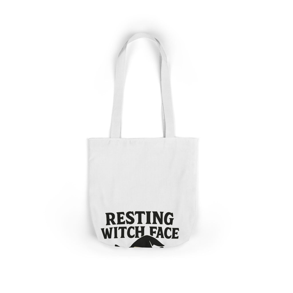 Resting Witch Face Cat Tote Bag