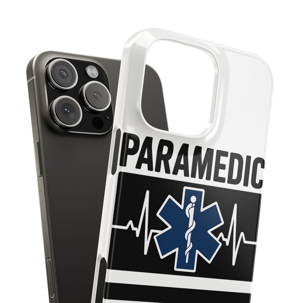 Paramedic Phone Case EMS Gift Heartbeat Star of Life EMT Medical First Responder Thin White Line Hero Appreciation