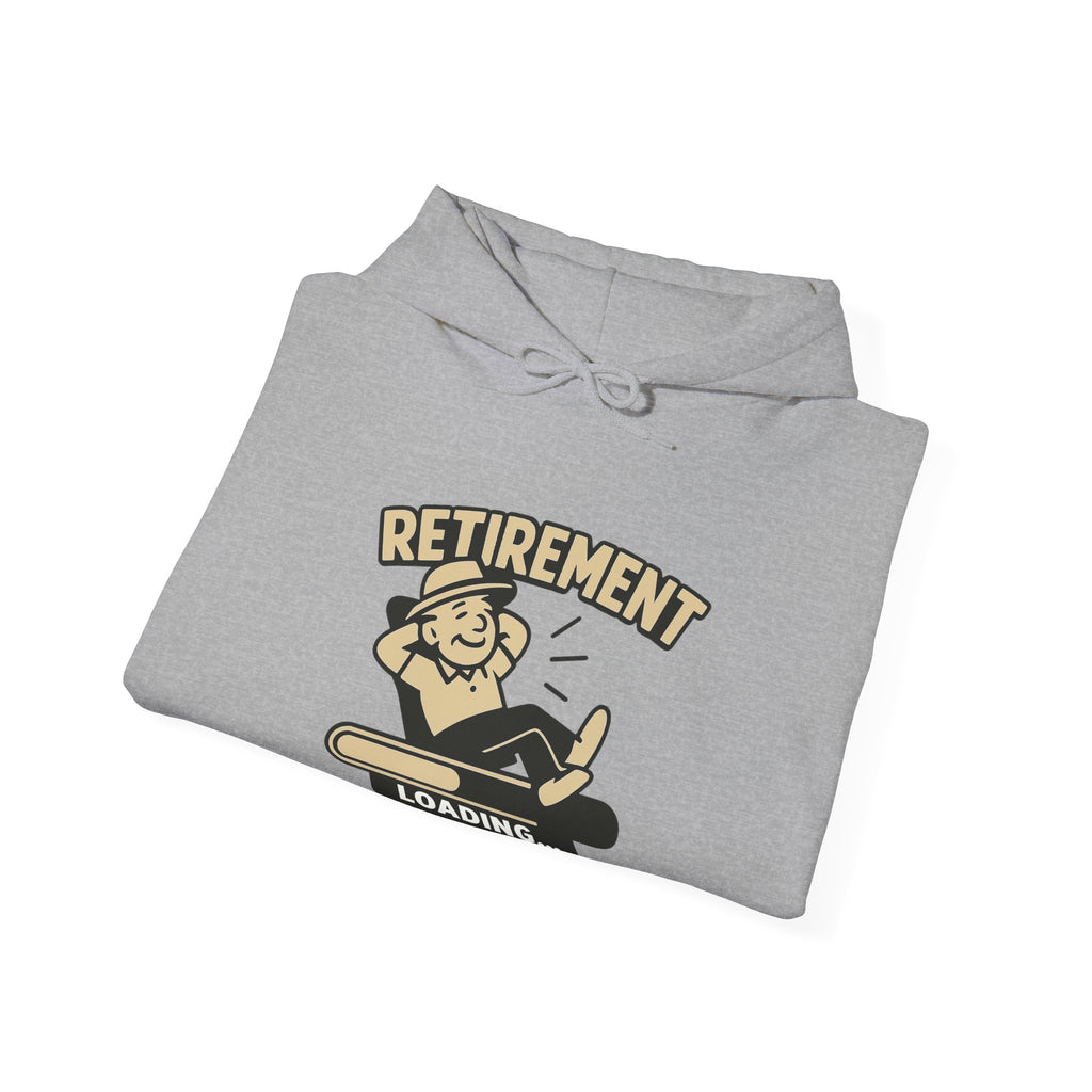 Retirement Loading Please Wait Hoodie, Funny Retirement Gift for Men Women, Retired Life Hoodie, Retirement Party Gift