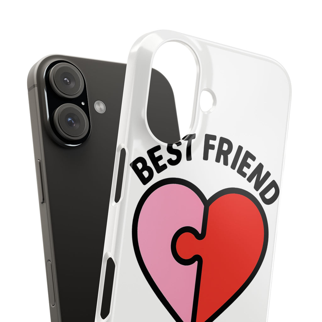 Best Friend Phone Case Set Puzzle Heart Matching BFF Gifts for Besties Friendship Phone Cases Cute Teen Gift for Her