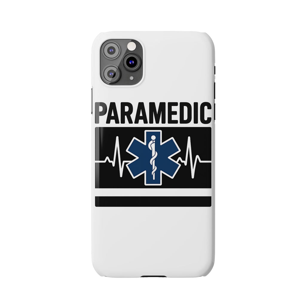 Paramedic Phone Case EMS Gift Heartbeat Star of Life EMT Medical First Responder Thin White Line Hero Appreciation