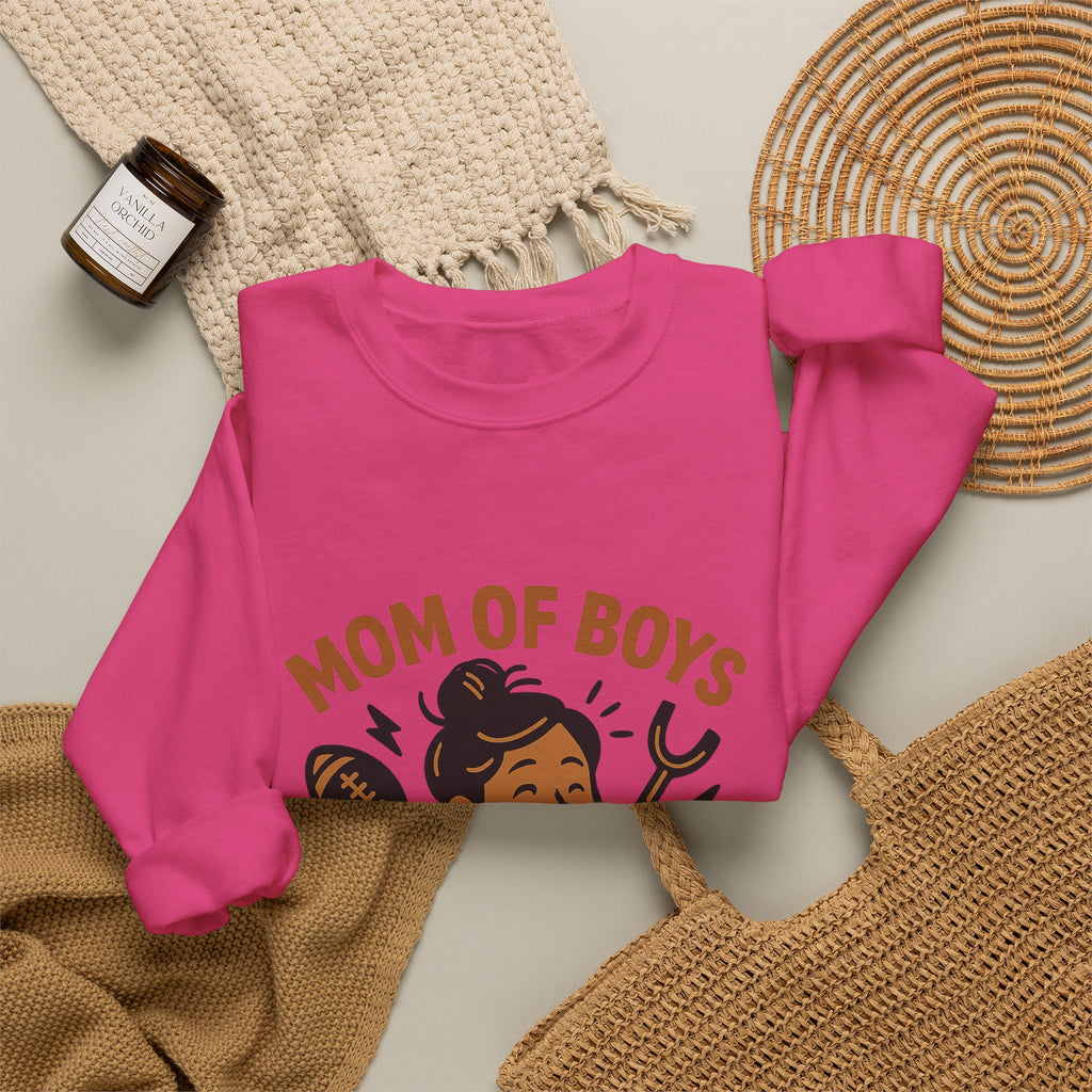 Mom of Boys Sweatshirt, Chaos Coordinator Shirt, Boy Mom Gift, Mother's Day Gift for Mom of Sons, Funny Mom Sweatshirt