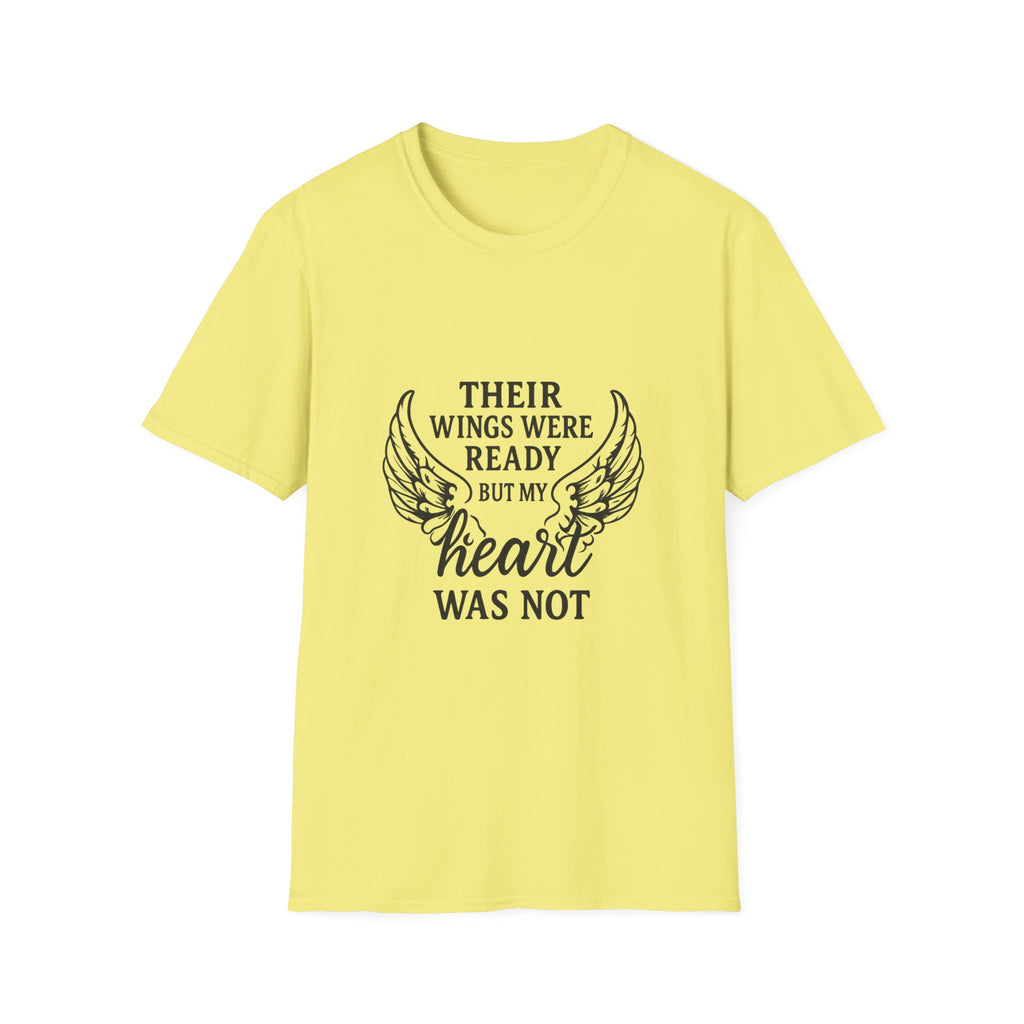 Their Wings Were Ready T-Shirt, Memorial Shirt, Grief Loss Remembrance Tee, Angel Wings Quote Shirt, Sympathy Gift Bereavement