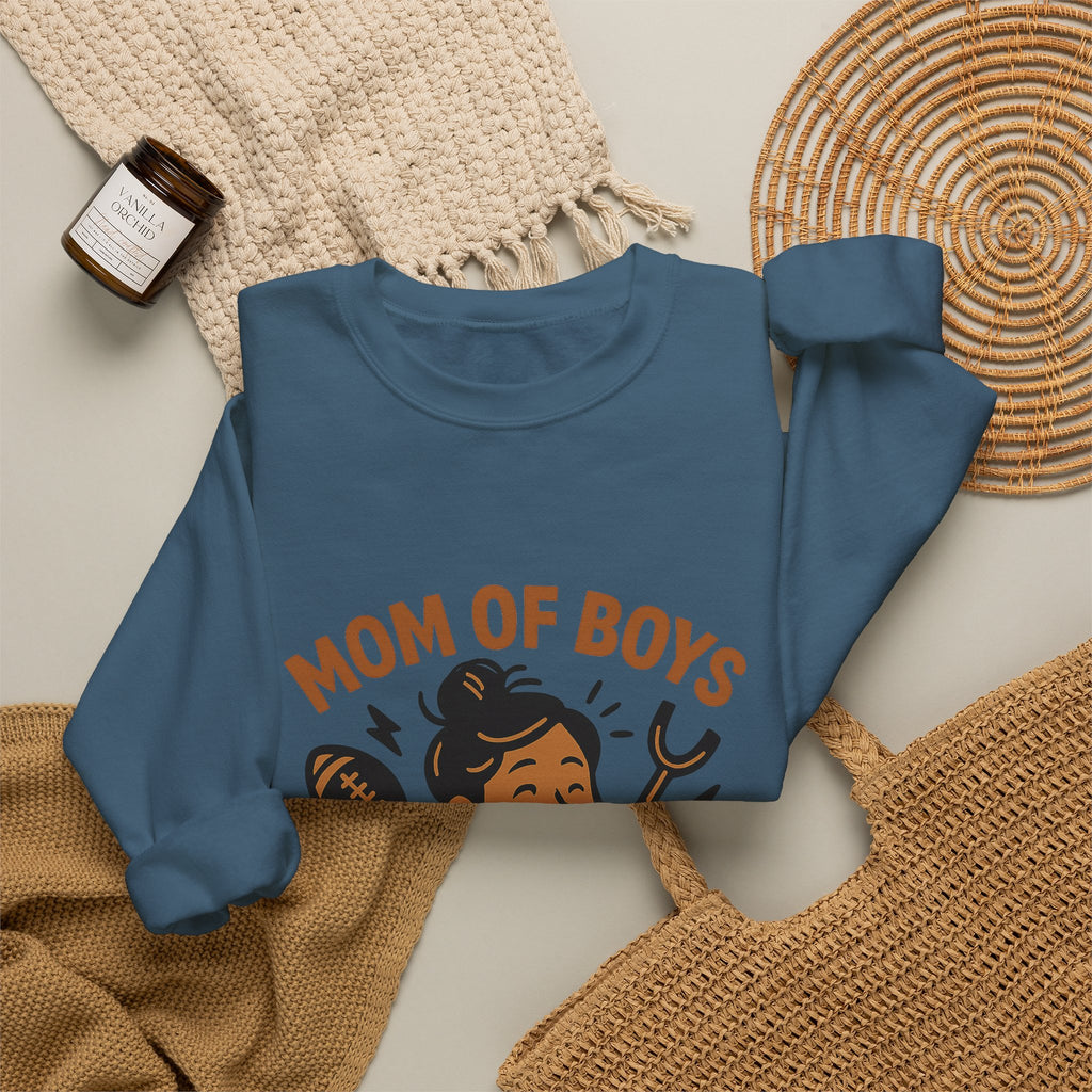 Mom of Boys Sweatshirt, Chaos Coordinator Shirt, Boy Mom Gift, Mother's Day Gift for Mom of Sons, Funny Mom Sweatshirt
