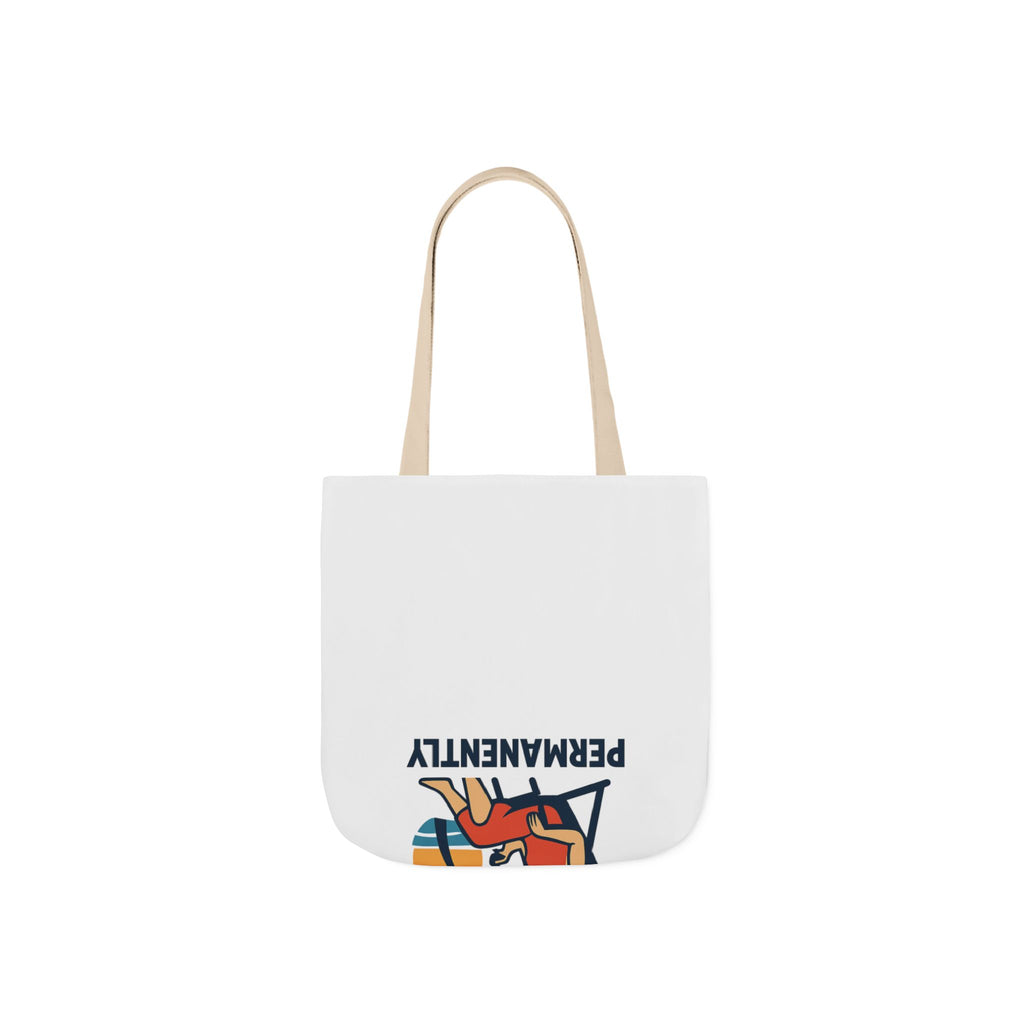 Out of Office Permanently Tote Bag, Retirement Gift for Women, Retiree Travel Bag, Funny Retirement Party Gift Coworker