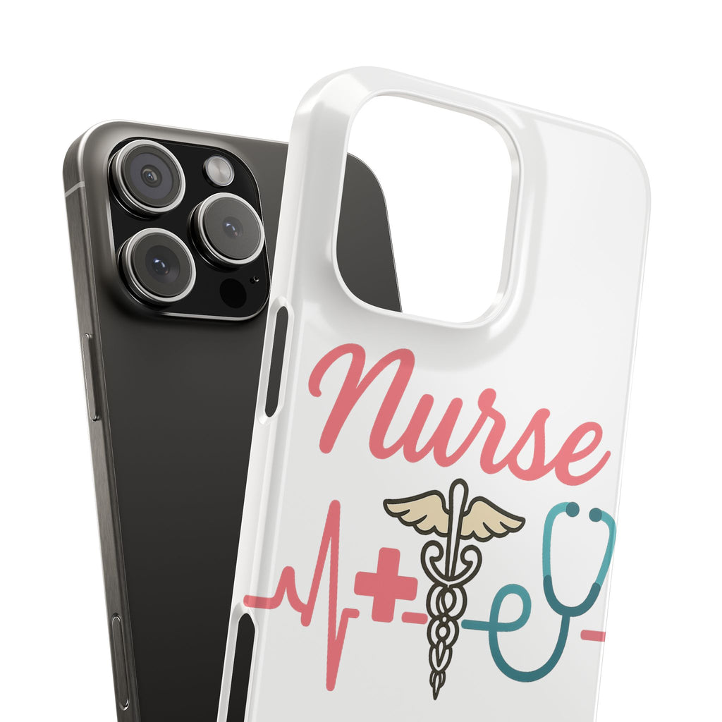 Nurse Phone Case EKG Heartbeat Medical Gift for Nurses RN Nursing Student Appreciation Gift Healthcare Worker iPhone Case