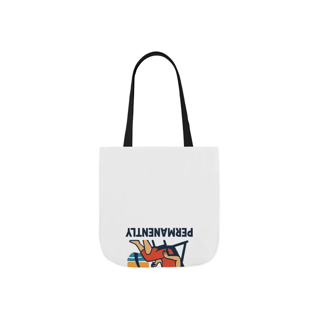 Out of Office Permanently Tote Bag, Retirement Gift for Women, Retiree Travel Bag, Funny Retirement Party Gift Coworker