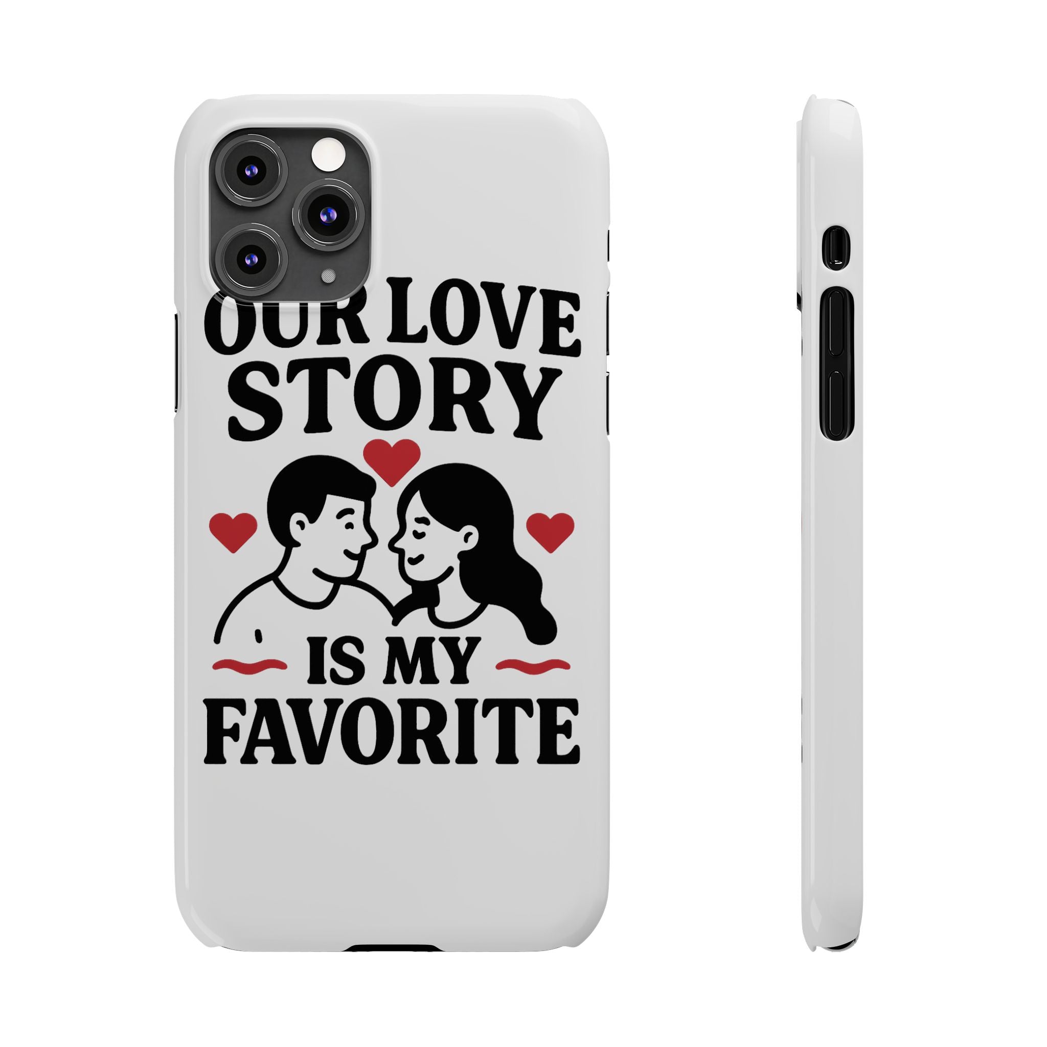 Love Story Phone Case Anniversary Gift for Wife Girlfriend Romantic Quote Couple iPhone Samsung Case Valentine's Day Gift