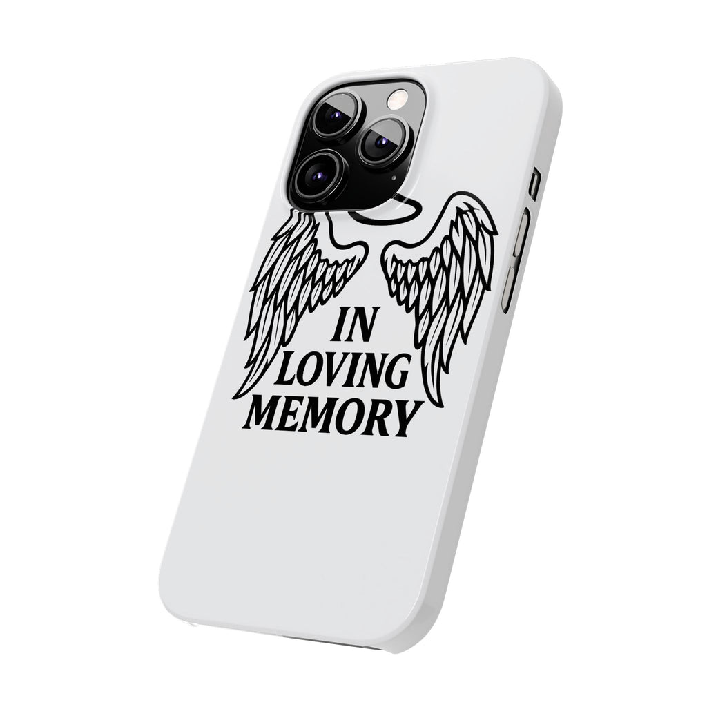 Guardian Angel Wings Phone Case In Loving Memory Sympathy Gift Memorial Remembrance Heaven Spiritual Protection Loss Grief Support