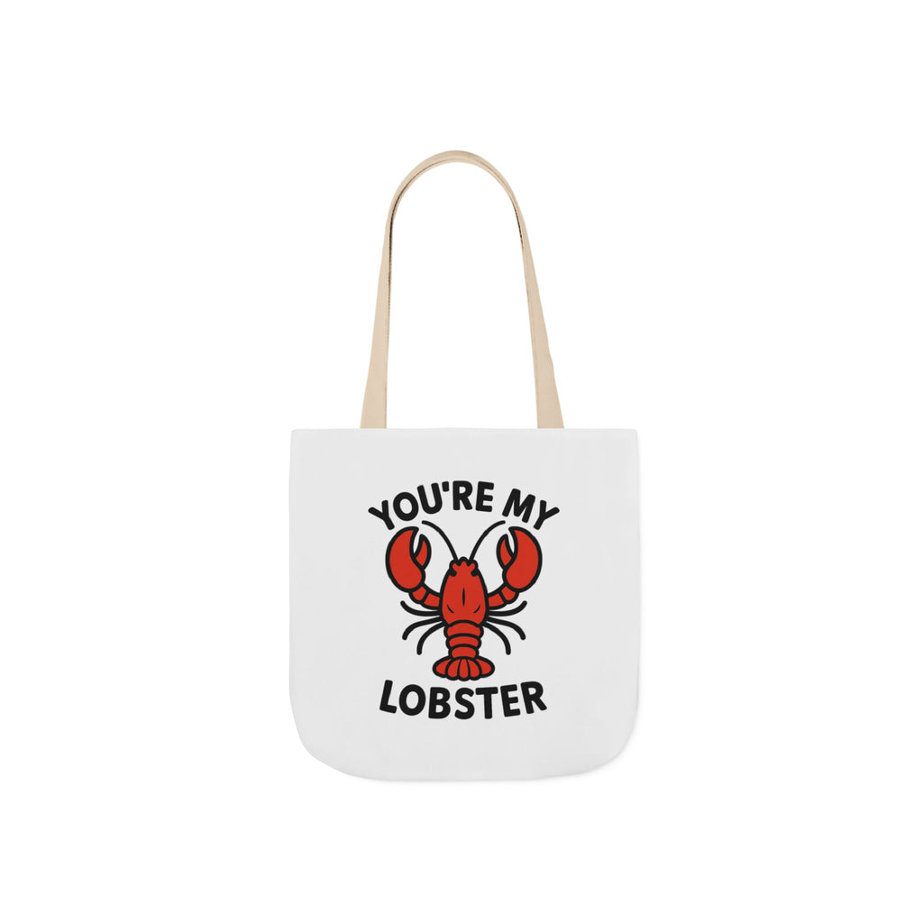 You're My Lobster Tote Bag Friends TV Show Gift Couples Anniversary Boyfriend Girlfriend Soulmate Quote Canvas Beach Bag