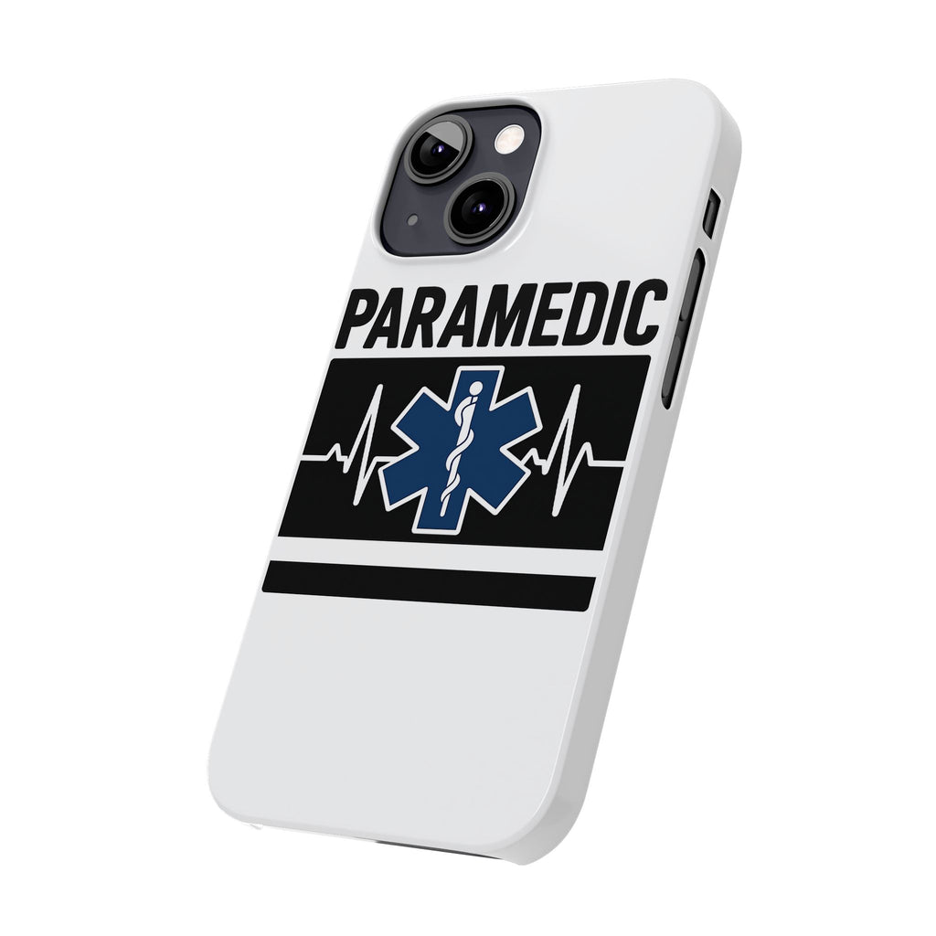 Paramedic Phone Case EMS Gift Heartbeat Star of Life EMT Medical First Responder Thin White Line Hero Appreciation