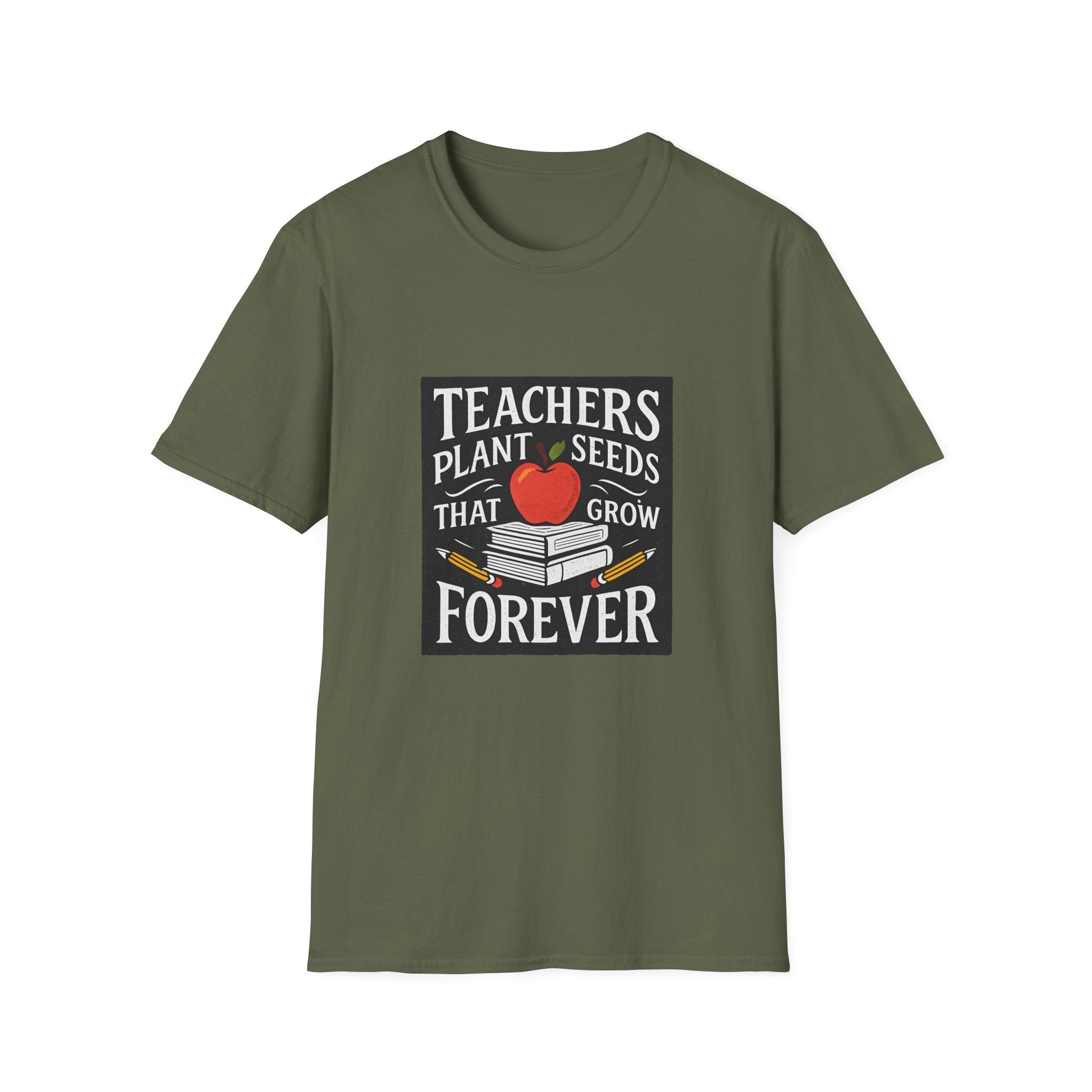 Teachers Plant Seeds That Grow Forever Shirt, Teacher Appreciation Gift, End of Year Teacher Gift, Teacher Week Tee, Teaching T-Shirt