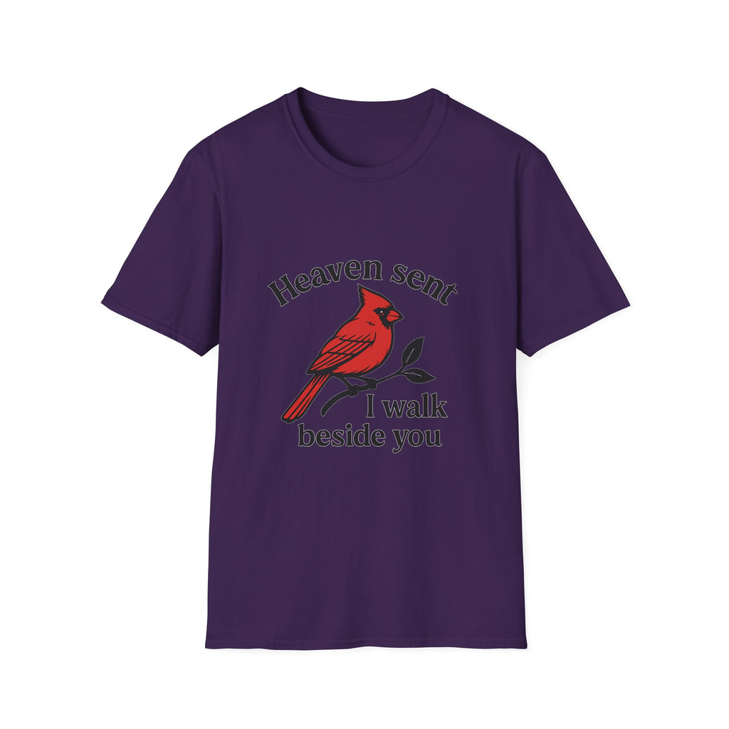 Cardinal Memorial Shirt Heaven Sent Grief Gift Loss of Loved One Remembrance Tee Sympathy Gift Bereavement Comfort Shirt