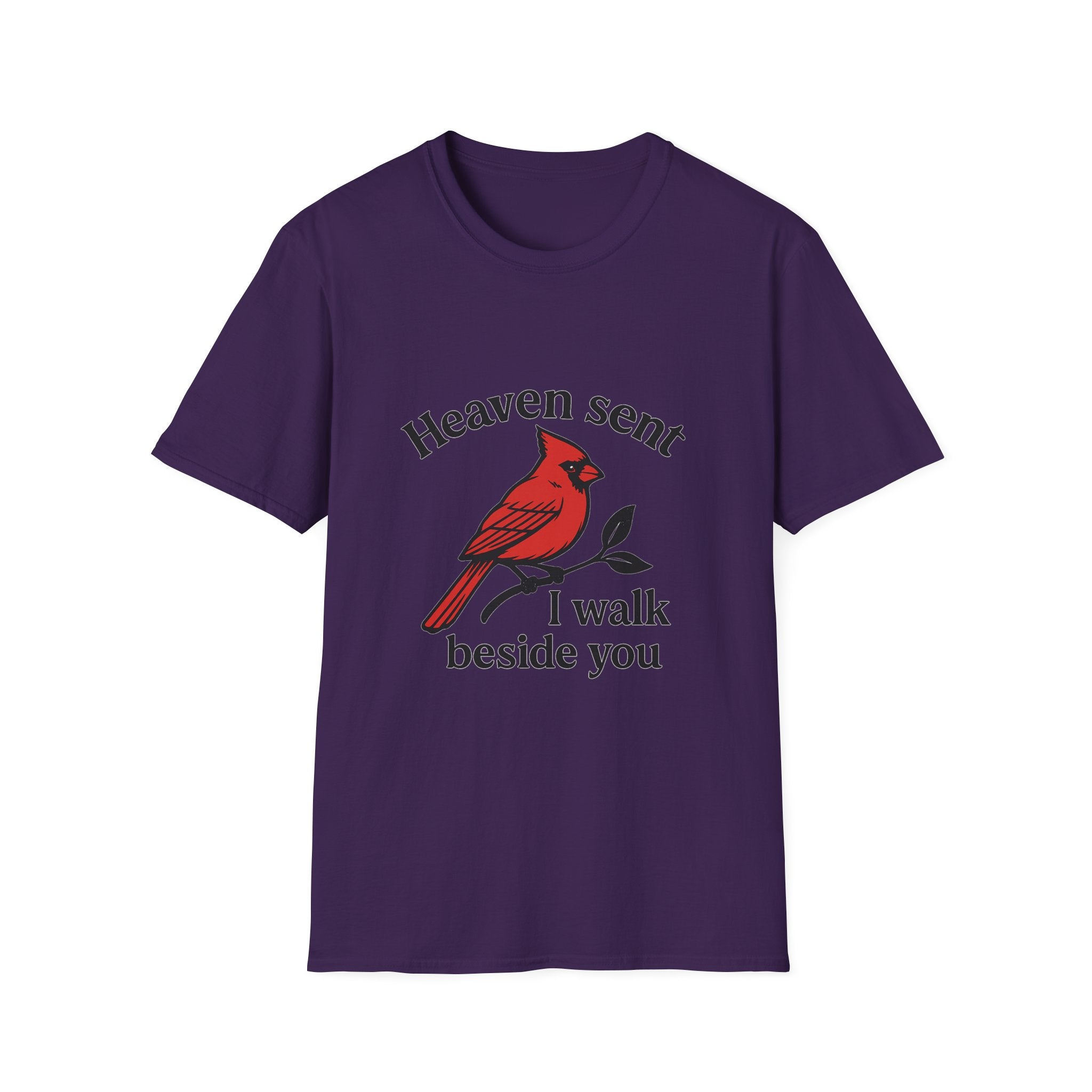 Cardinal Memorial Shirt Heaven Sent Grief Gift Loss of Loved One Remembrance Tee Sympathy Gift Bereavement Comfort Shirt