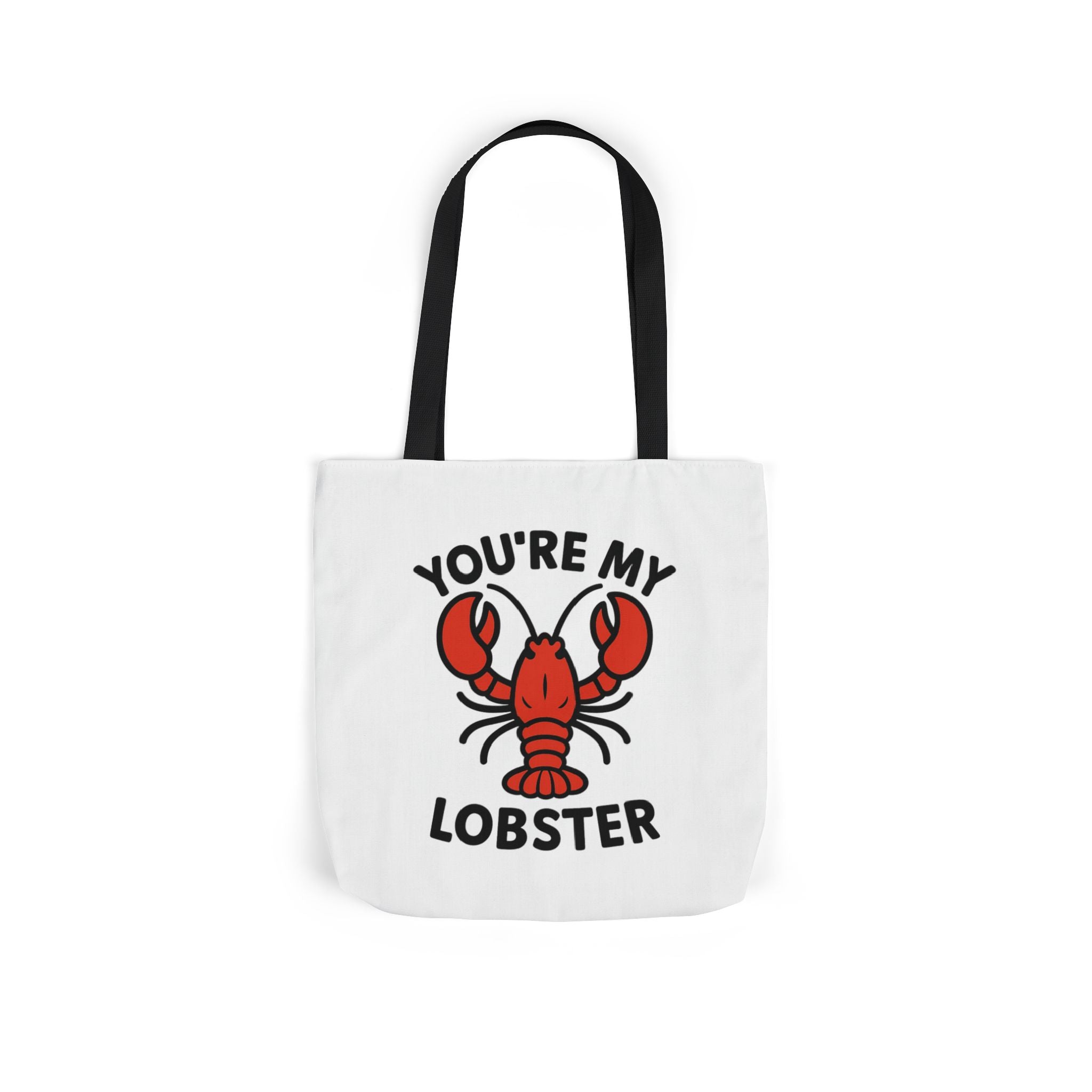 You're My Lobster Tote Bag Friends TV Show Gift Couples Anniversary Boyfriend Girlfriend Soulmate Quote Canvas Beach Bag
