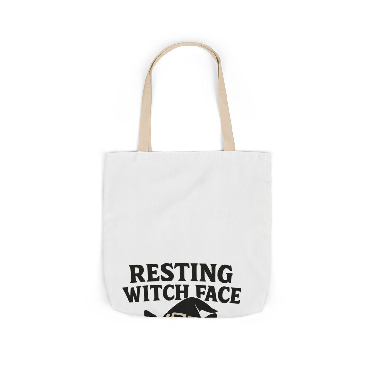 Resting Witch Face Cat Tote Bag