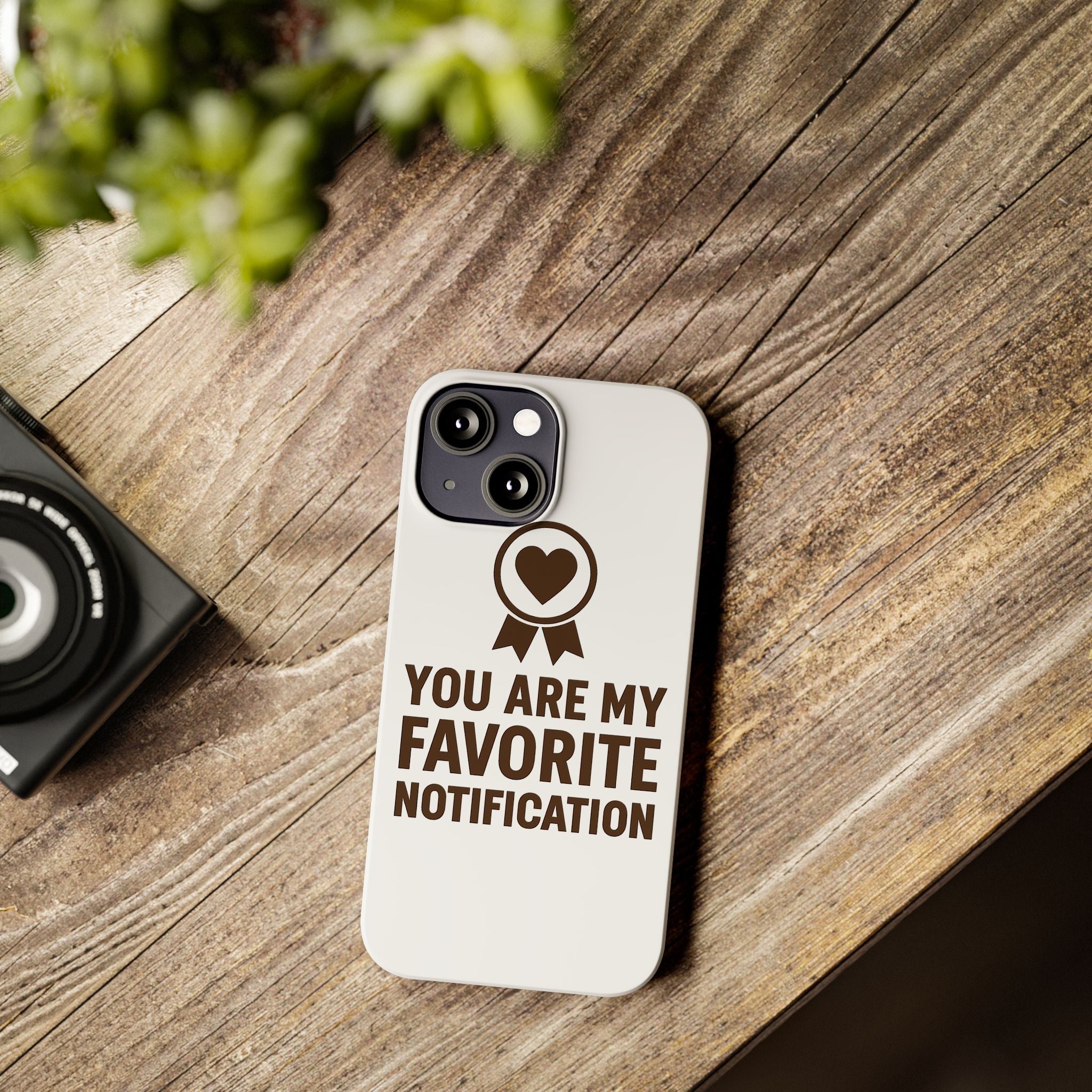 You Are My Favorite Notification Phone Case, Romantic Anniversary Gift for Boyfriend Girlfriend, Cute Couple Phone Case Love Gift