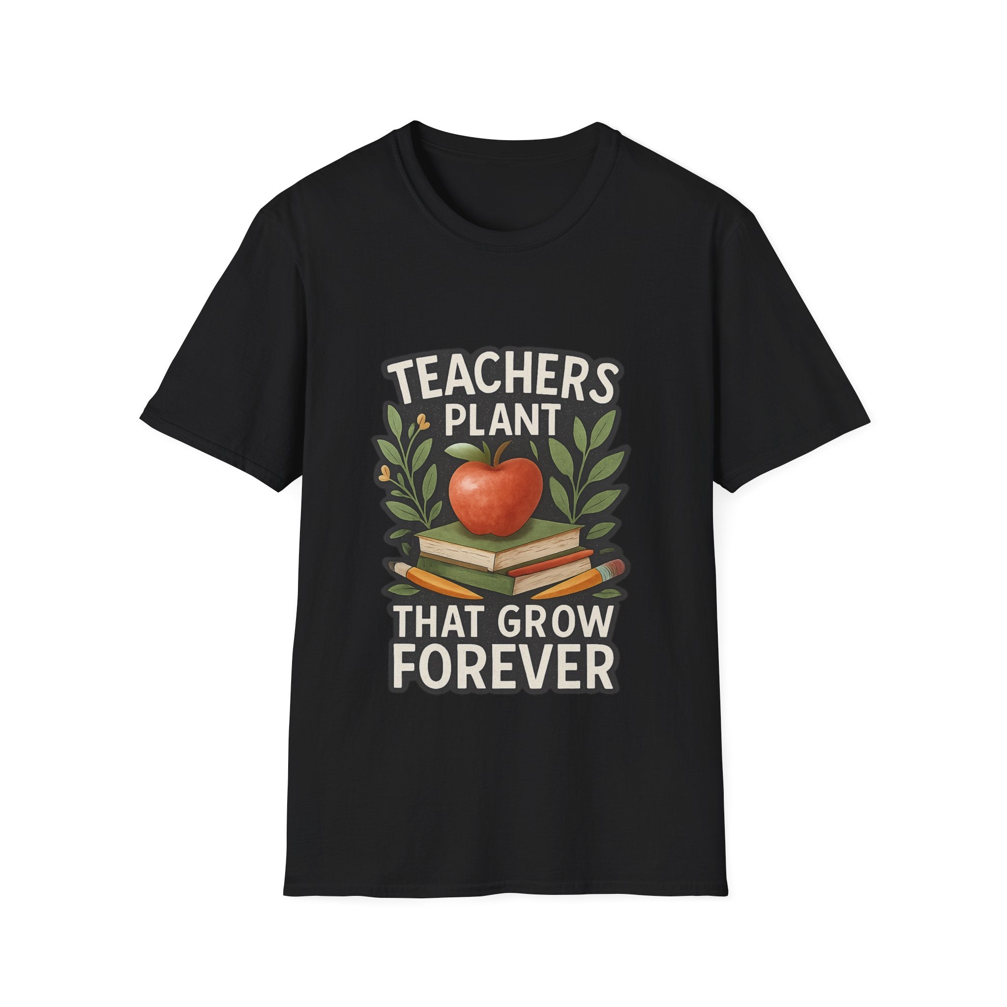 Teacher Appreciation Shirt Teachers Plant Seeds That Grow Forever Tee Gift for Teacher Watercolor Botanical Thank You Teacher Tshirt