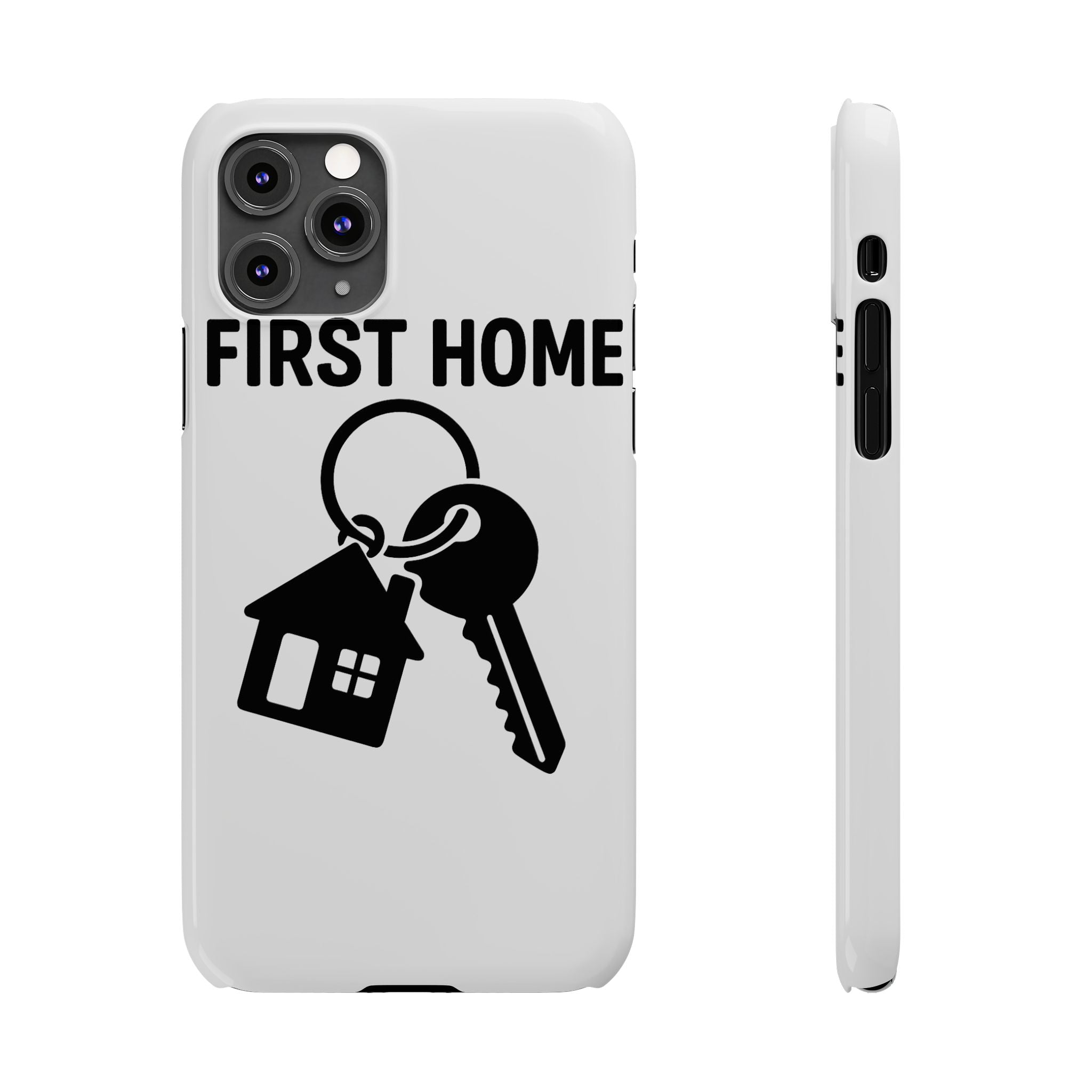 First Home Keys Phone Case, New Homeowner Gift, Housewarming Present, Minimalist House Key Design, First Time Home Buyer Gift