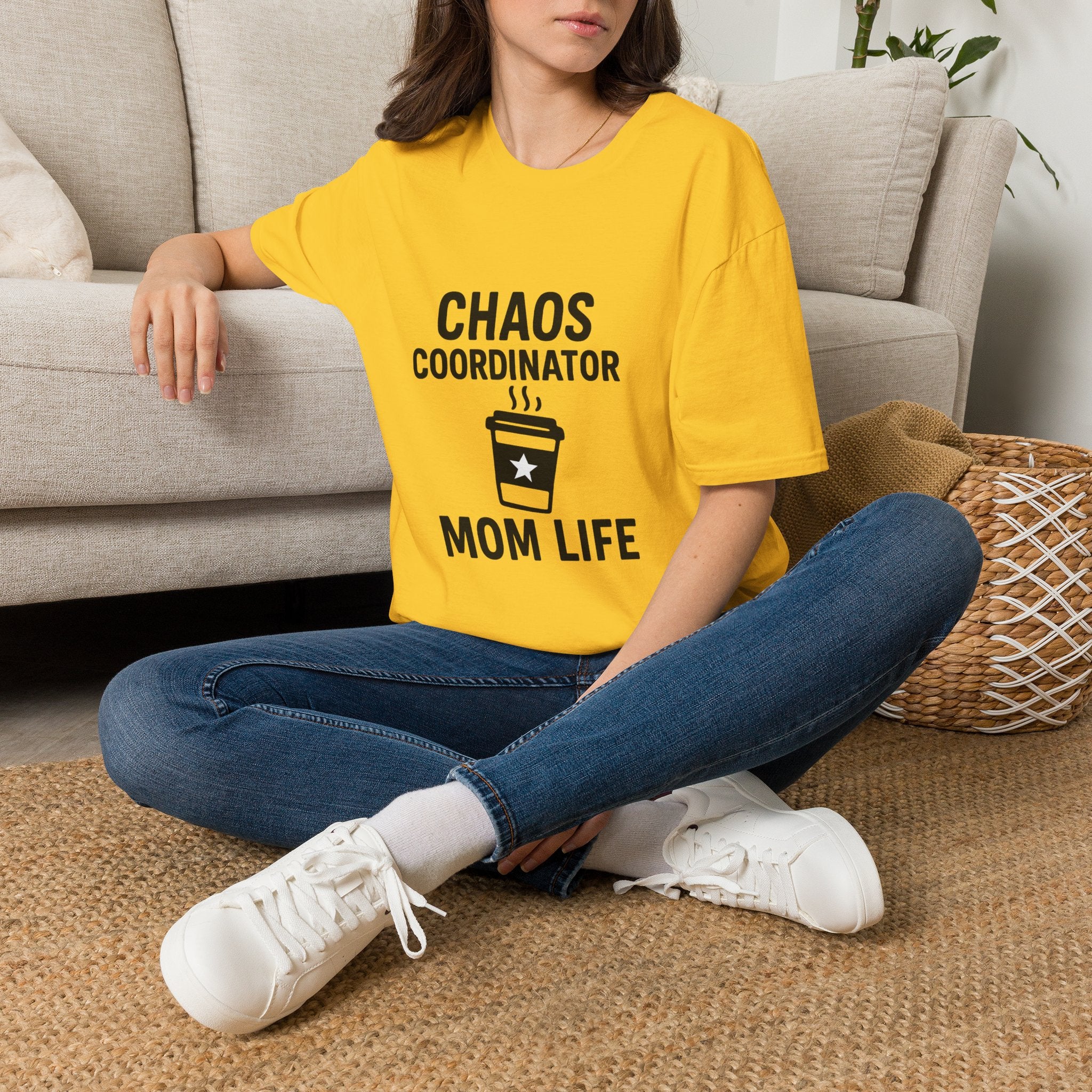 Chaos Coordinator Shirt Mom Life T-Shirt Funny Mom Tee Mother's Day Gift for New Mom Toddler Mom Gift Exhausted Mom Shirt