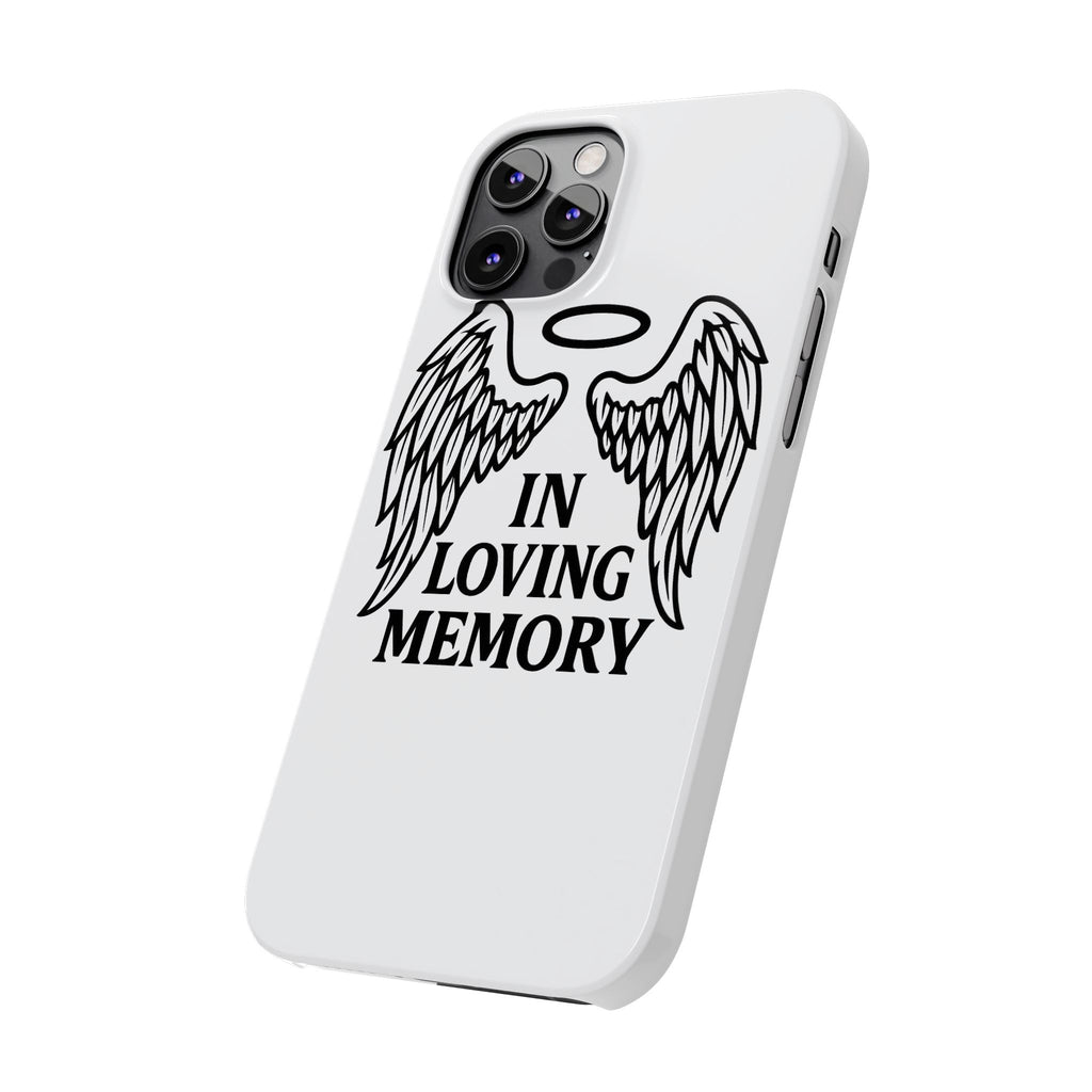 Guardian Angel Wings Phone Case In Loving Memory Sympathy Gift Memorial Remembrance Heaven Spiritual Protection Loss Grief Support
