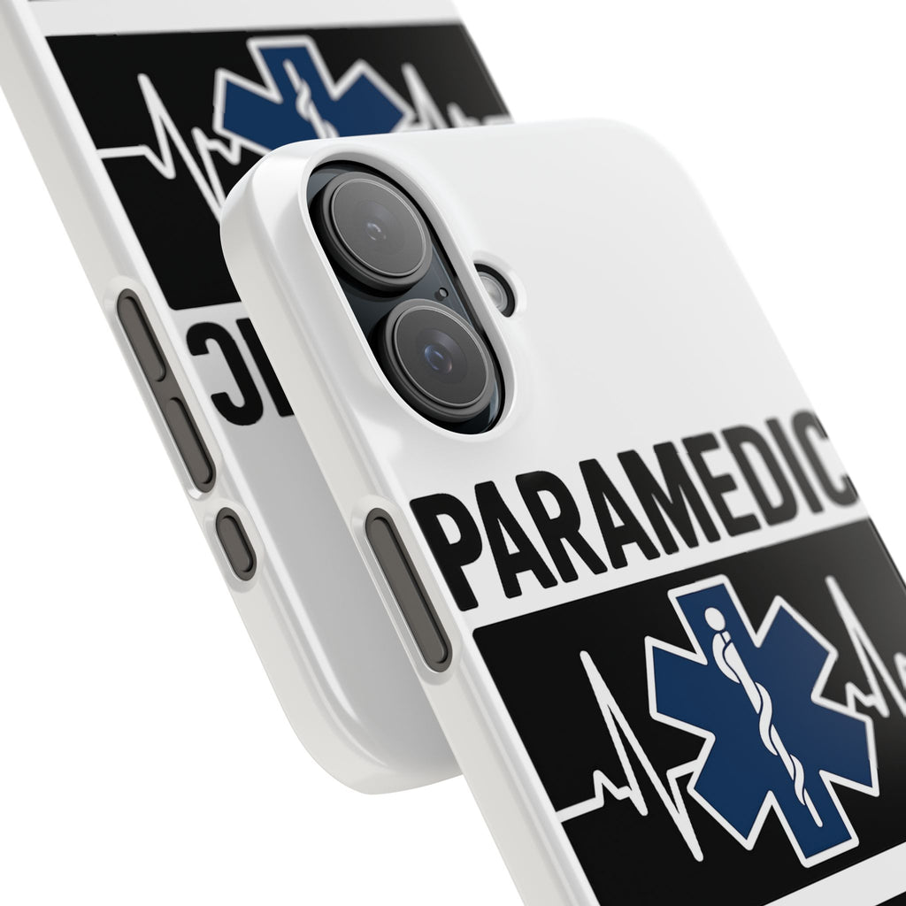 Paramedic Phone Case EMS Gift Heartbeat Star of Life EMT Medical First Responder Thin White Line Hero Appreciation