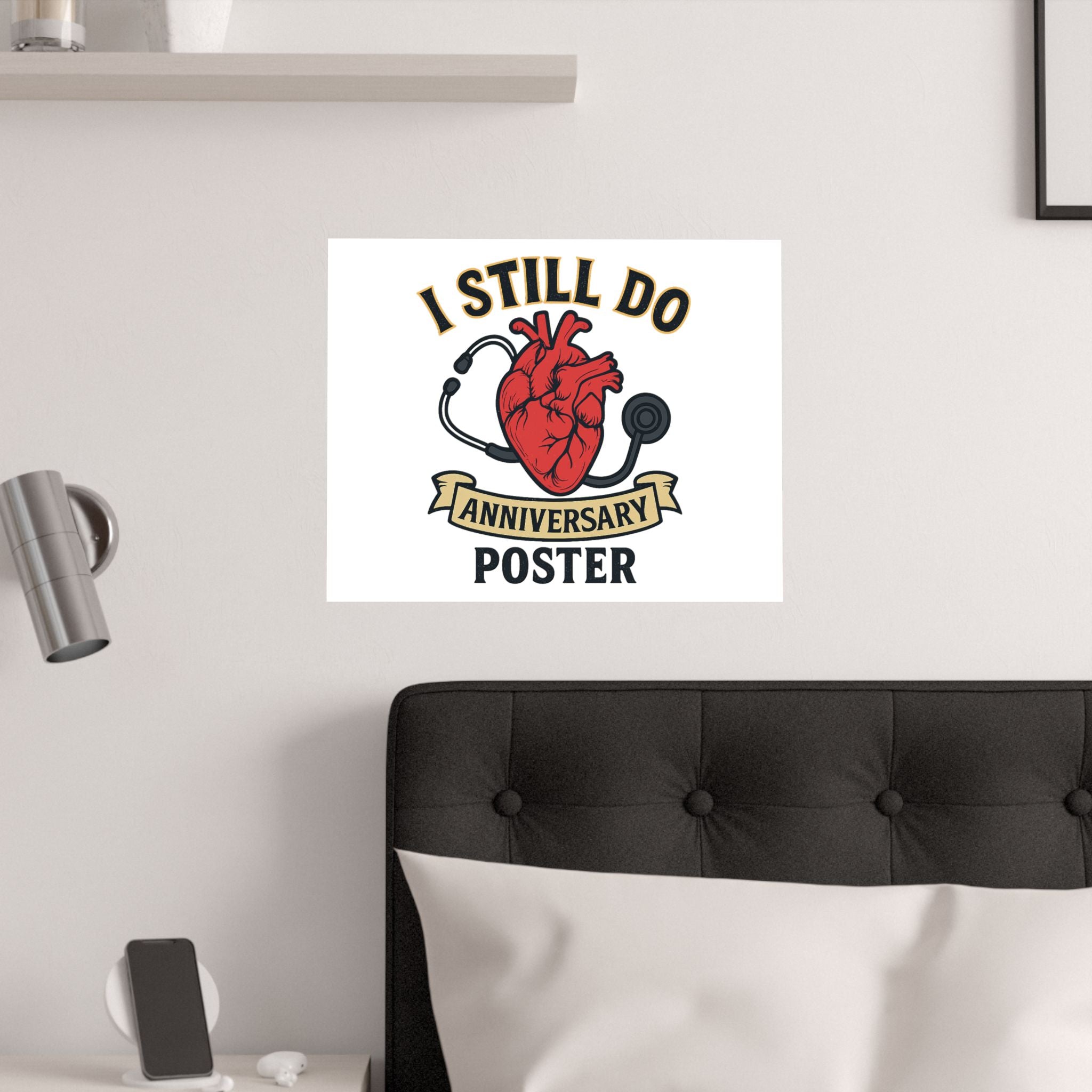 I Still Do Anniversary Poster Medical Nurse Doctor Gift, Healthcare Couples Wall Art, Vintage Heart Wedding Print, Nurses Week Gift