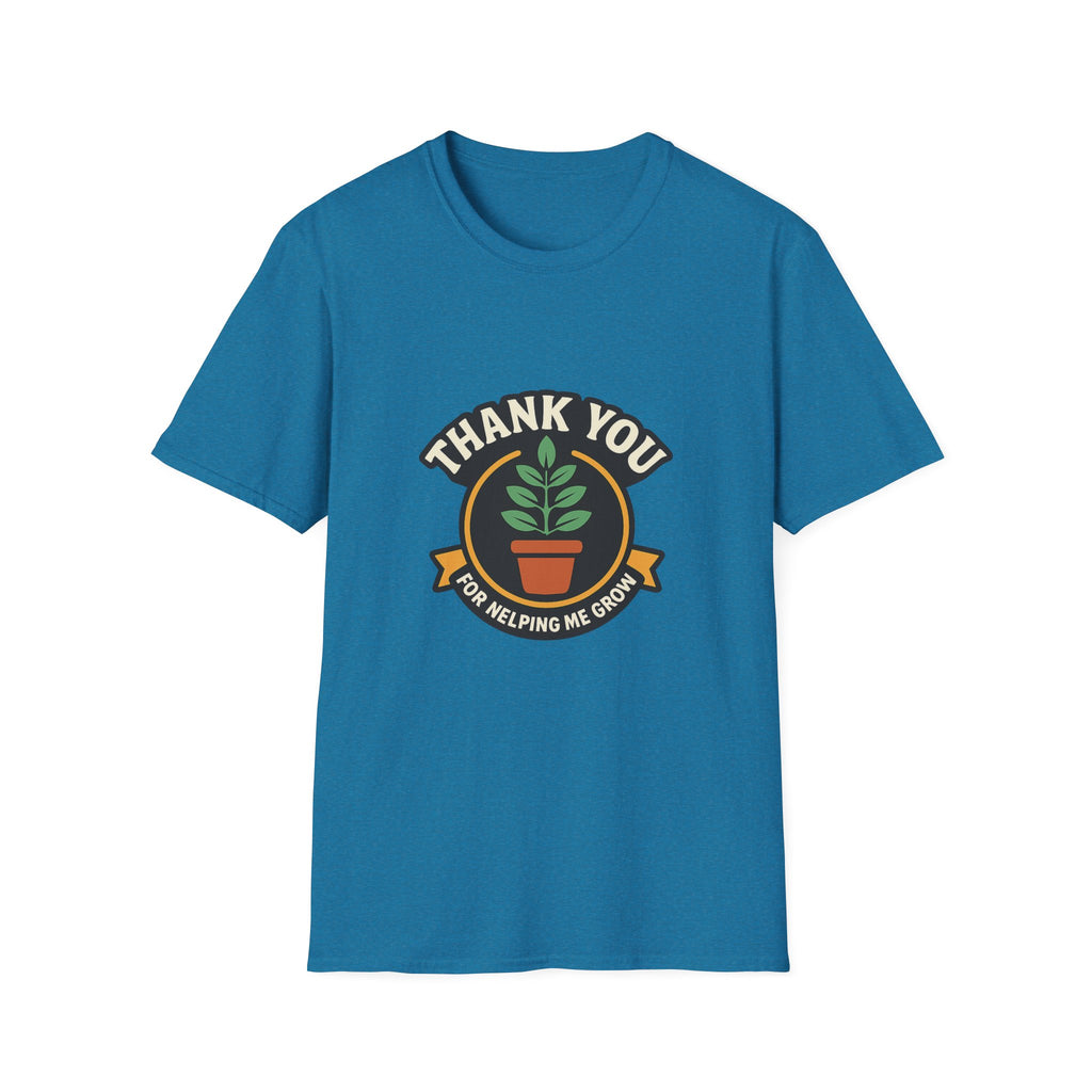 Thank You for Helping Me Grow Teacher Appreciation Shirt Plant Lady Gift Teacher Week Tee Mentor Gift End of Year Teacher Gift