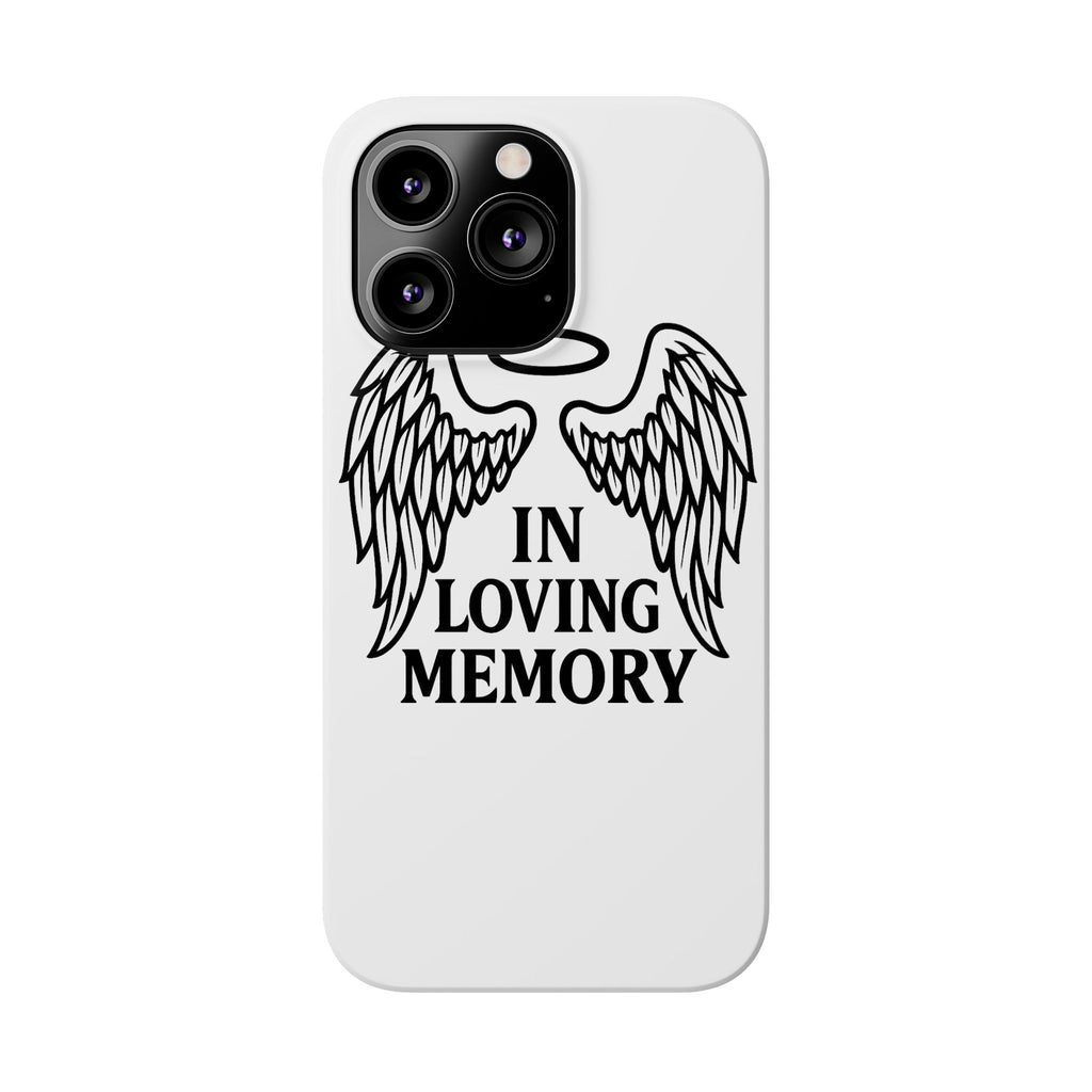 Guardian Angel Wings Phone Case In Loving Memory Sympathy Gift Memorial Remembrance Heaven Spiritual Protection Loss Grief Support