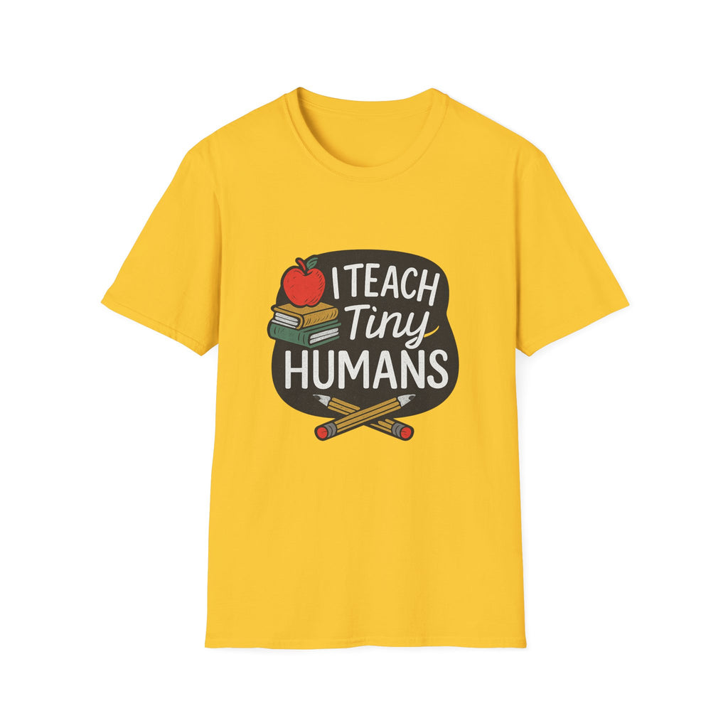 I Teach Tiny Humans T-Shirt, Preschool Teacher Shirt, Kindergarten Teacher Gift, Daycare Worker Tee, Early Childhood Educator