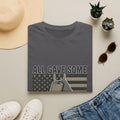 Custom Veteran Shirt | All Gave Some Some Gave All | Personalized Veterans Day Gift | Military Family Pride Tshirt with Name & Dates