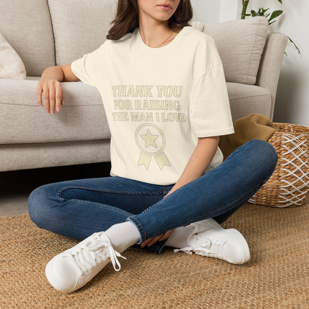 Thank You For Raising The Man I Love Shirt, Mother In Law Gift, Mothers Day Gift From Daughter In Law, MIL Appreciation Tee