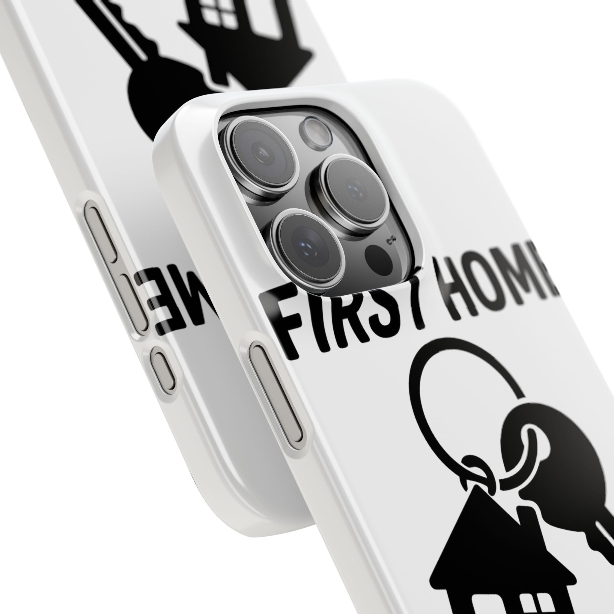 First Home Keys Phone Case, New Homeowner Gift, Housewarming Present, Minimalist House Key Design, First Time Home Buyer Gift