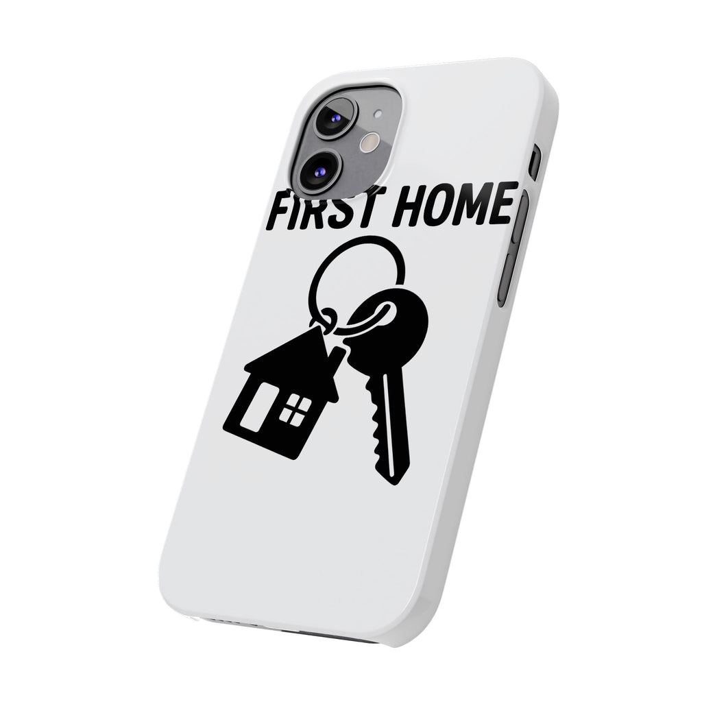 First Home Keys Phone Case, New Homeowner Gift, Housewarming Present, Minimalist House Key Design, First Time Home Buyer Gift