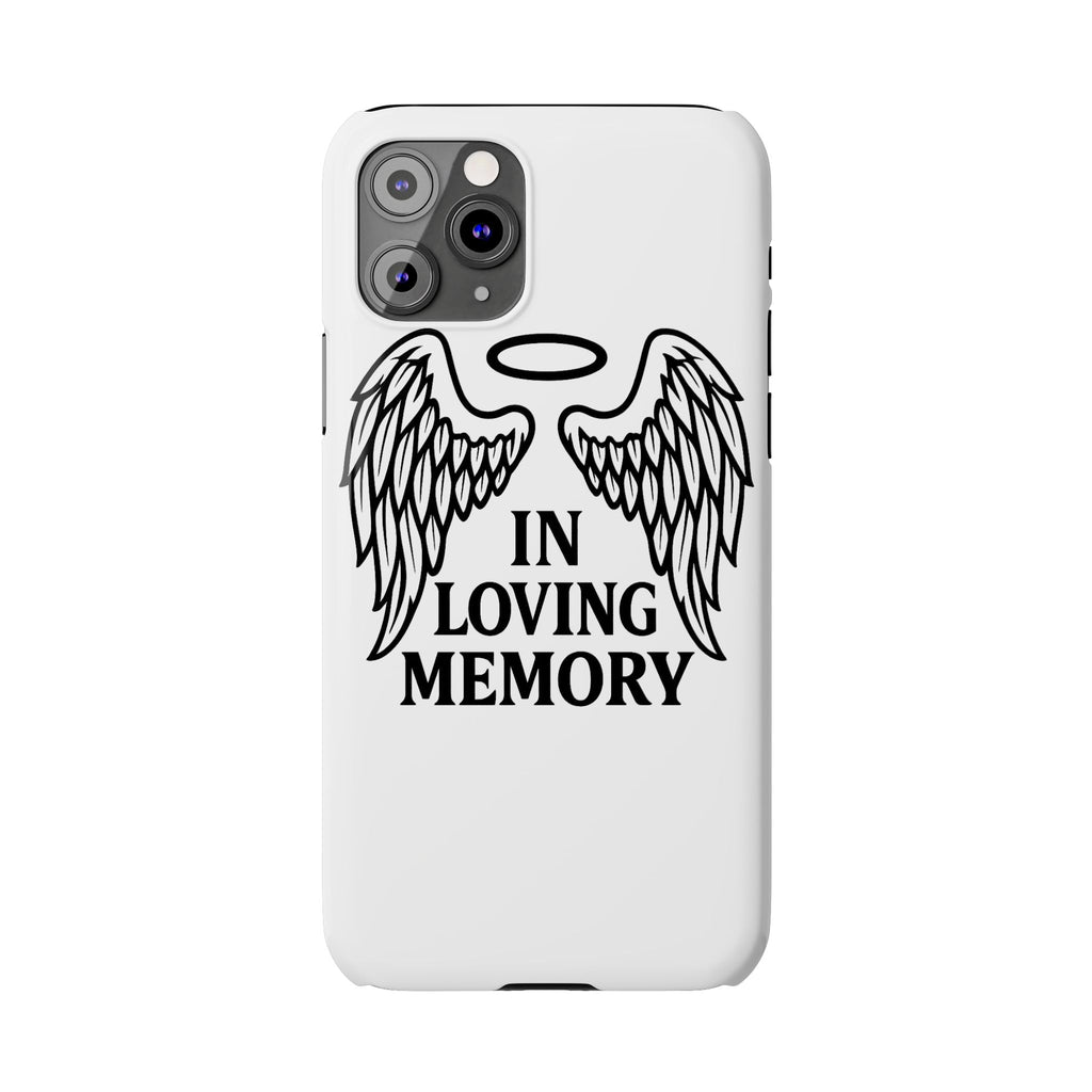 Guardian Angel Wings Phone Case In Loving Memory Sympathy Gift Memorial Remembrance Heaven Spiritual Protection Loss Grief Support