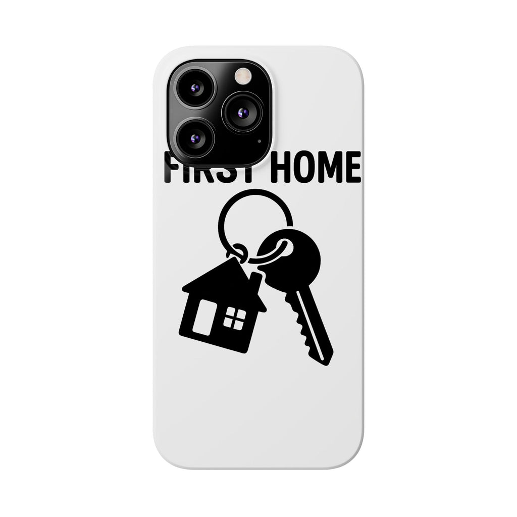 First Home Keys Phone Case, New Homeowner Gift, Housewarming Present, Minimalist House Key Design, First Time Home Buyer Gift