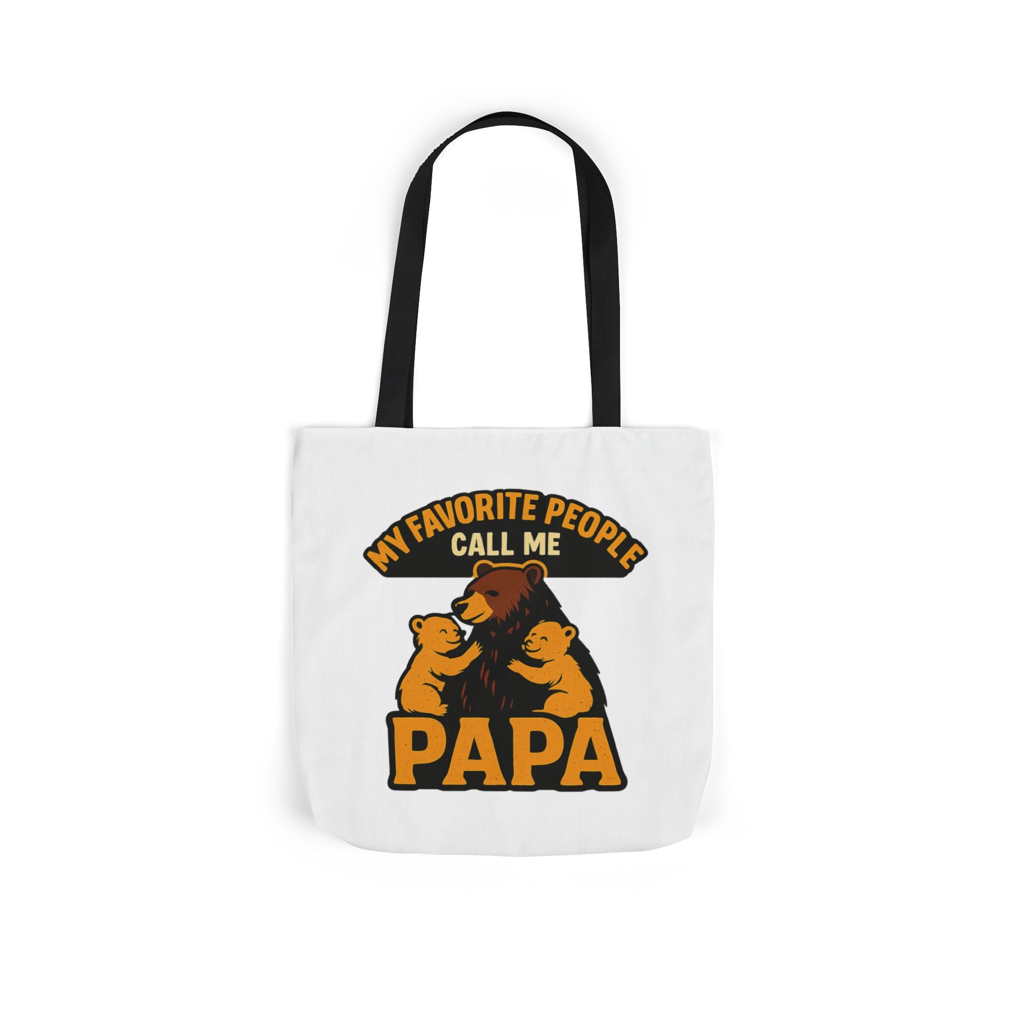 Papa Bear Tote Bag Gift for Grandfather, My Favorite People Call Me Papa, Fathers Day Gift from Grandkids, Grandpa Birthday Gift