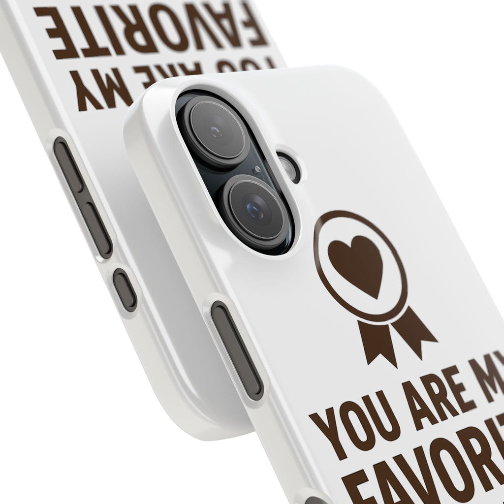 You Are My Favorite Notification Phone Case, Romantic Anniversary Gift for Boyfriend Girlfriend, Cute Couple Phone Case Love Gift