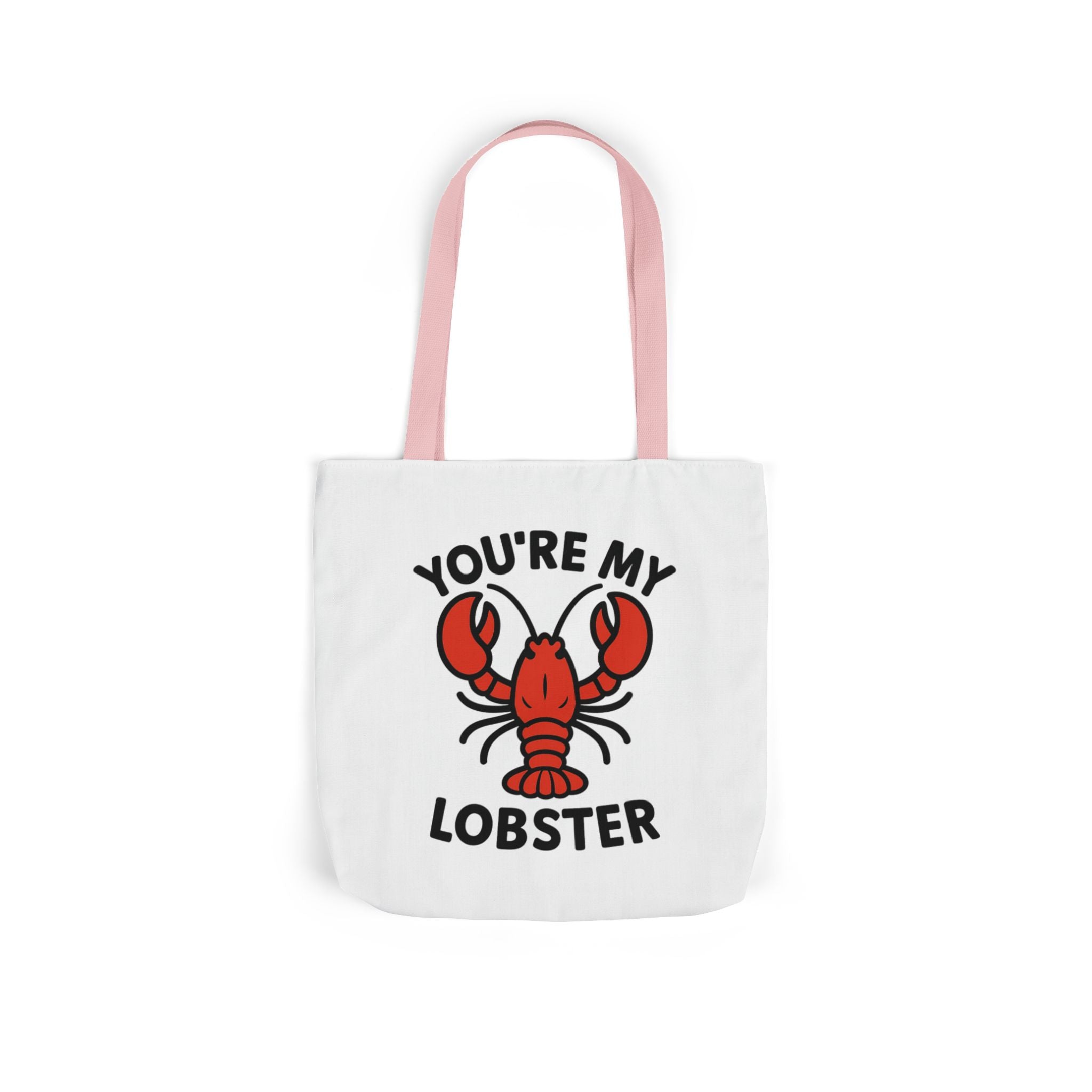 You're My Lobster Tote Bag Friends TV Show Gift Couples Anniversary Boyfriend Girlfriend Soulmate Quote Canvas Beach Bag