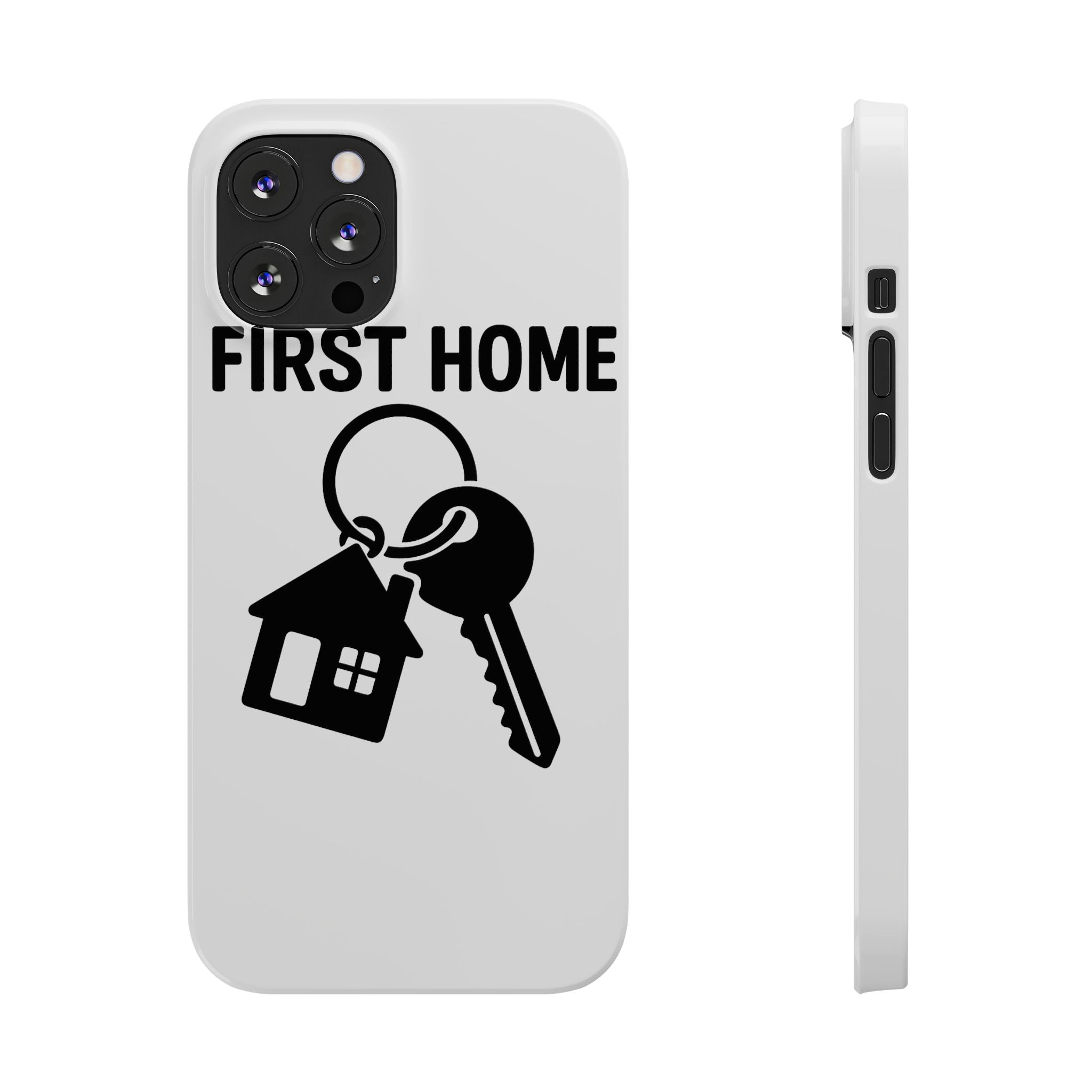 First Home Keys Phone Case, New Homeowner Gift, Housewarming Present, Minimalist House Key Design, First Time Home Buyer Gift