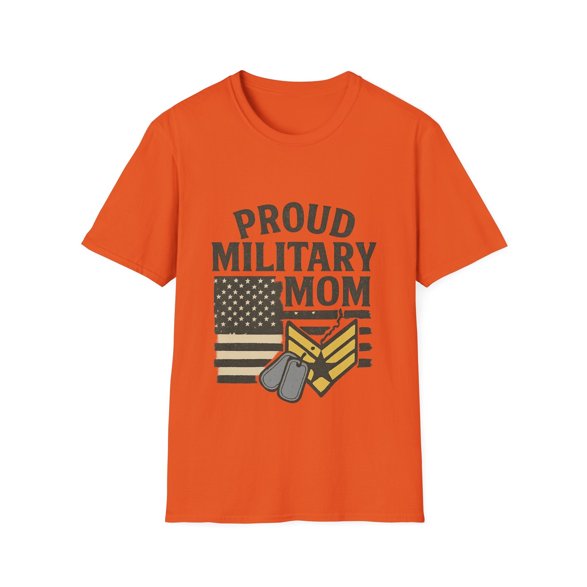 Proud Military Mom Shirt, My Heart Serves Too Tee, Army Mom Gift, Navy Mom, Marine Mom, Air Force Mom T-Shirt, Military Mother