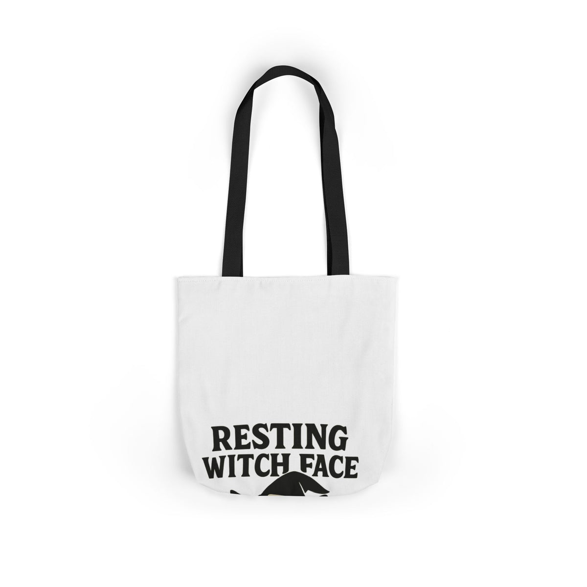 Resting Witch Face Cat Tote Bag