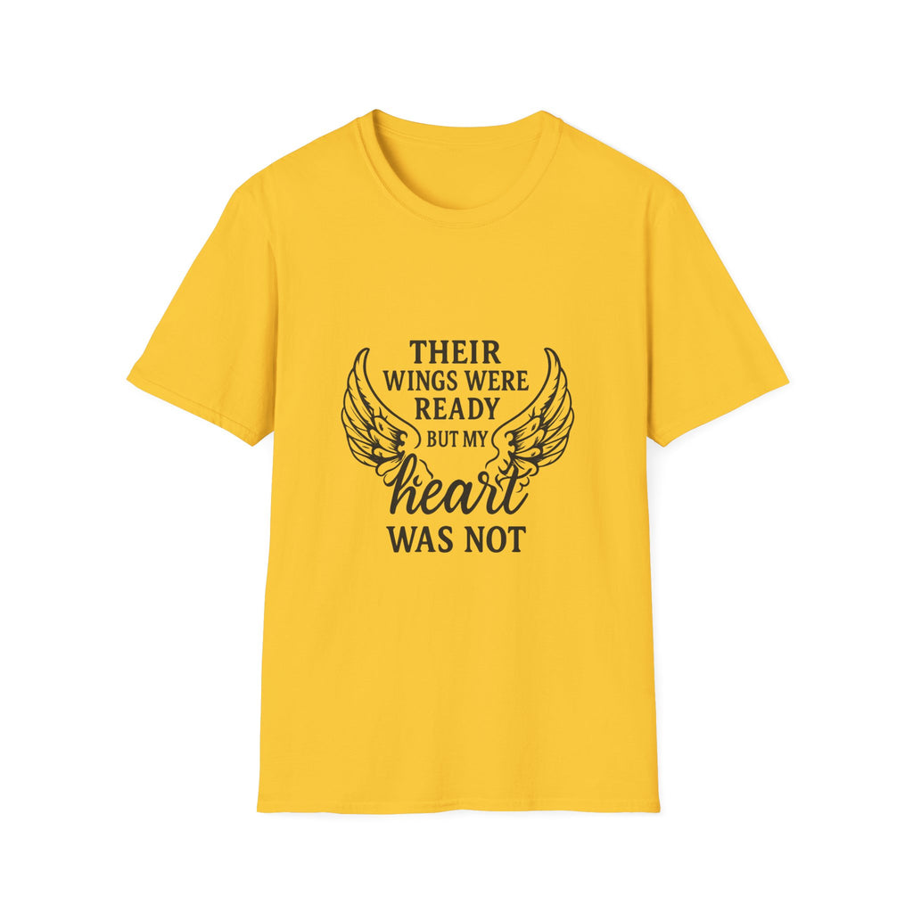 Their Wings Were Ready T-Shirt, Memorial Shirt, Grief Loss Remembrance Tee, Angel Wings Quote Shirt, Sympathy Gift Bereavement