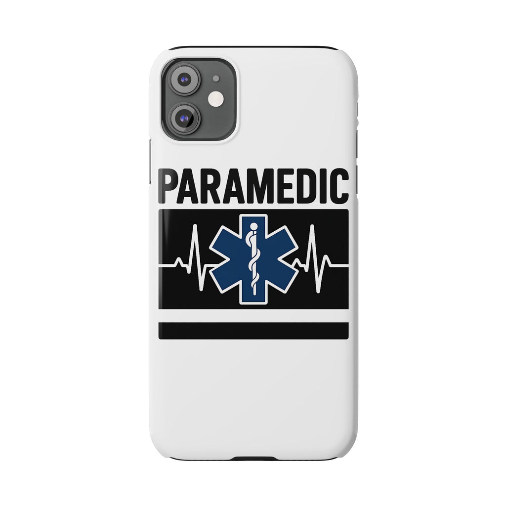 Paramedic Phone Case EMS Gift Heartbeat Star of Life EMT Medical First Responder Thin White Line Hero Appreciation