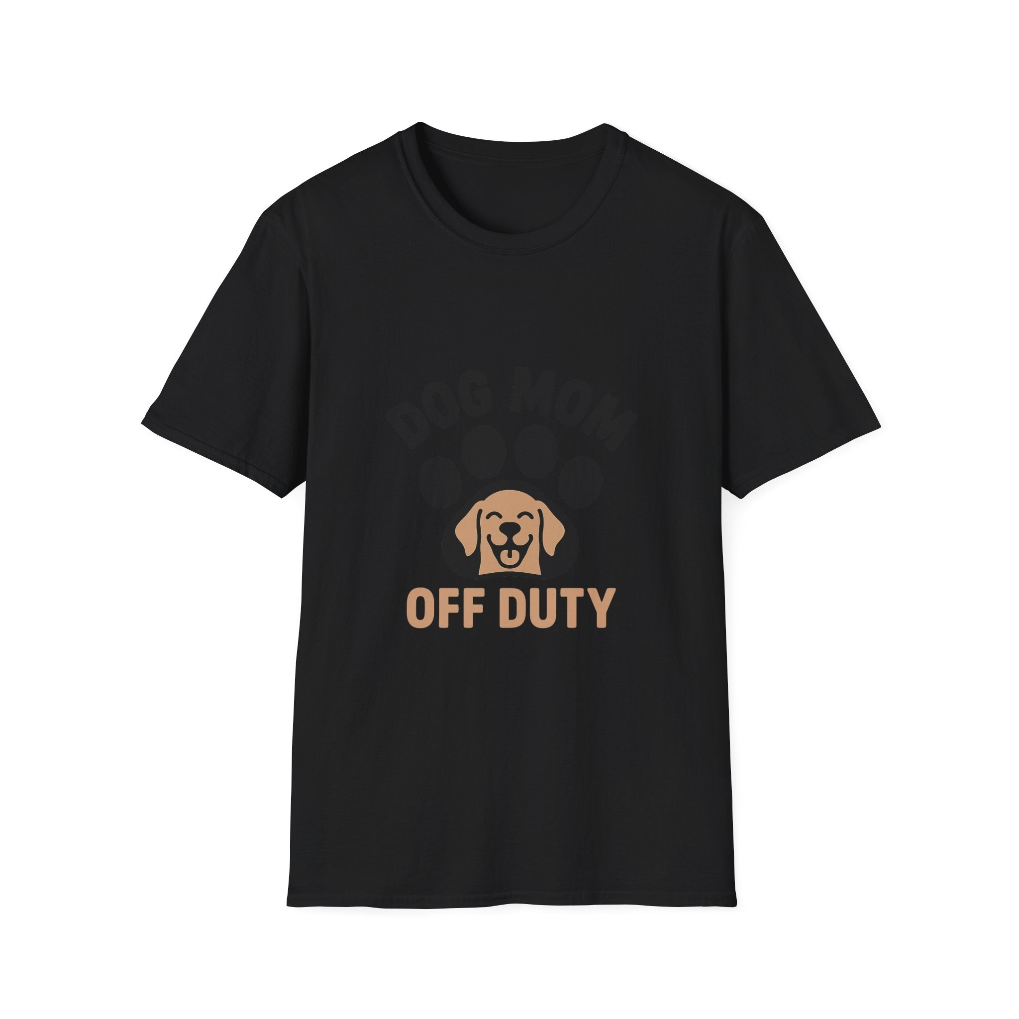 Dog Mom Off Duty Shirt, Dog Lover Gift, Paw Print T-Shirt, Dog Mom Tee, Funny Dog Owner Shirt, Dog Mama Clothing, Pet Parent