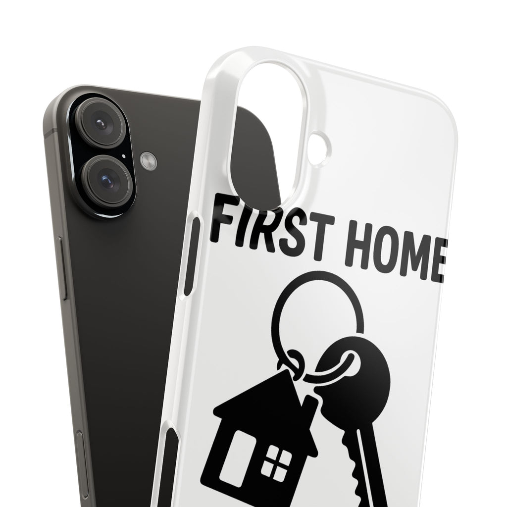 First Home Keys Phone Case, New Homeowner Gift, Housewarming Present, Minimalist House Key Design, First Time Home Buyer Gift