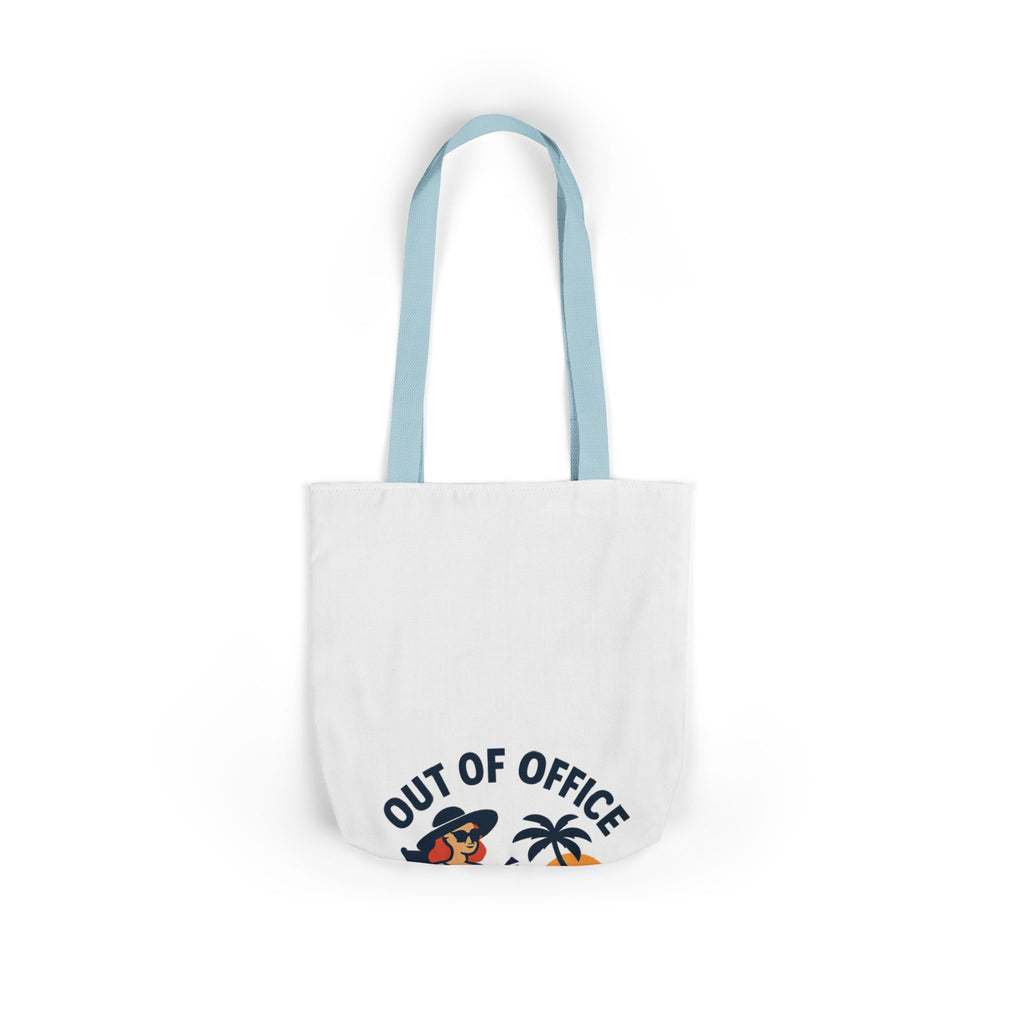Out of Office Permanently Tote Bag, Retirement Gift for Women, Retiree Travel Bag, Funny Retirement Party Gift Coworker