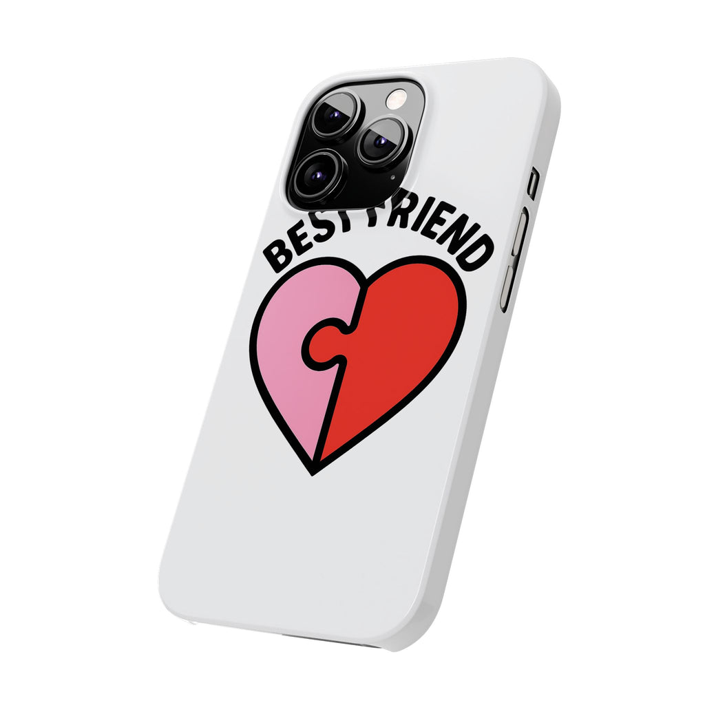 Best Friend Phone Case Set Puzzle Heart Matching BFF Gifts for Besties Friendship Phone Cases Cute Teen Gift for Her
