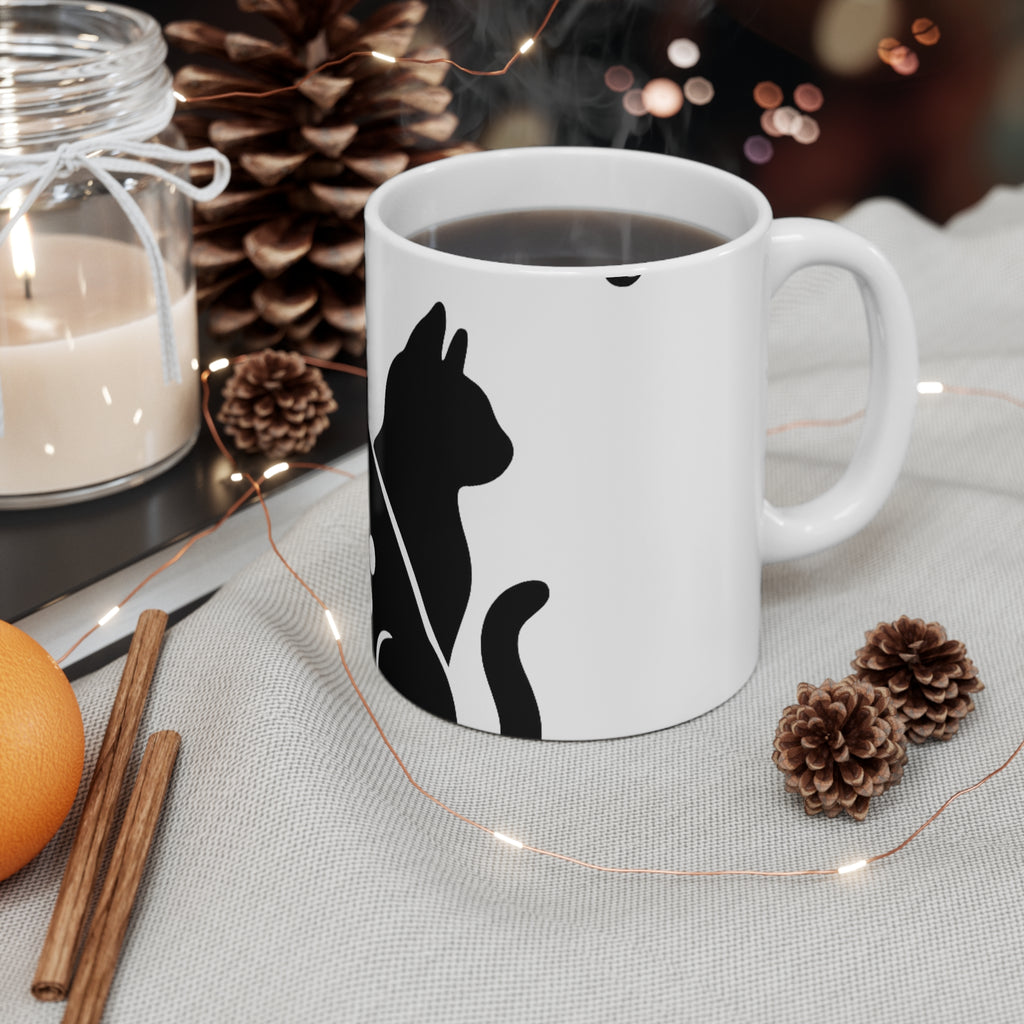 Pet Memorial Mug, Dog Cat Memorial Gift, Personalized Pet Loss Gift, Forever in My Heart, Custom Pet Remembrance Coffee Mug
